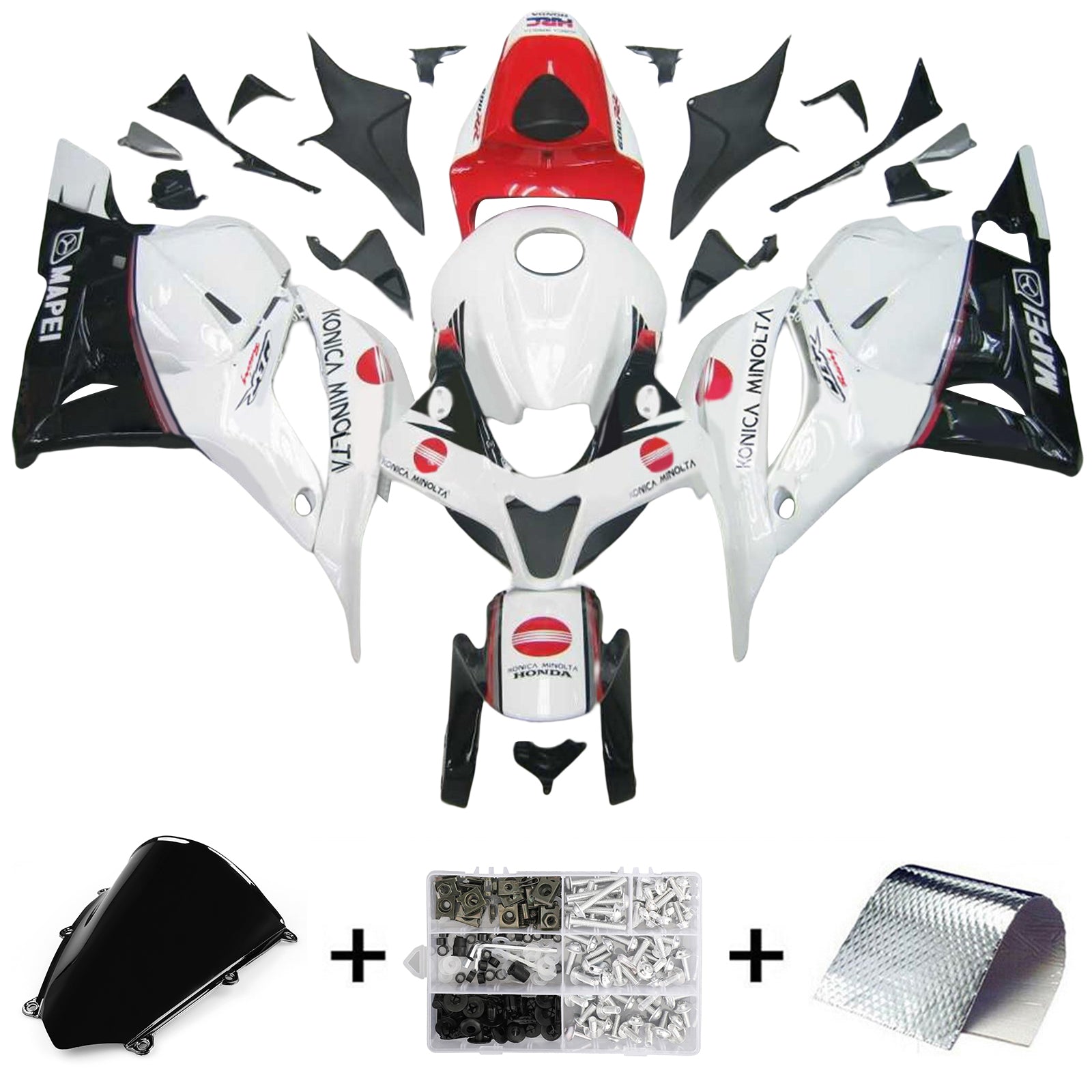 Honda CBR600RR 2009-2012 F5 Fairing Kit Bodywork Plastic ABS