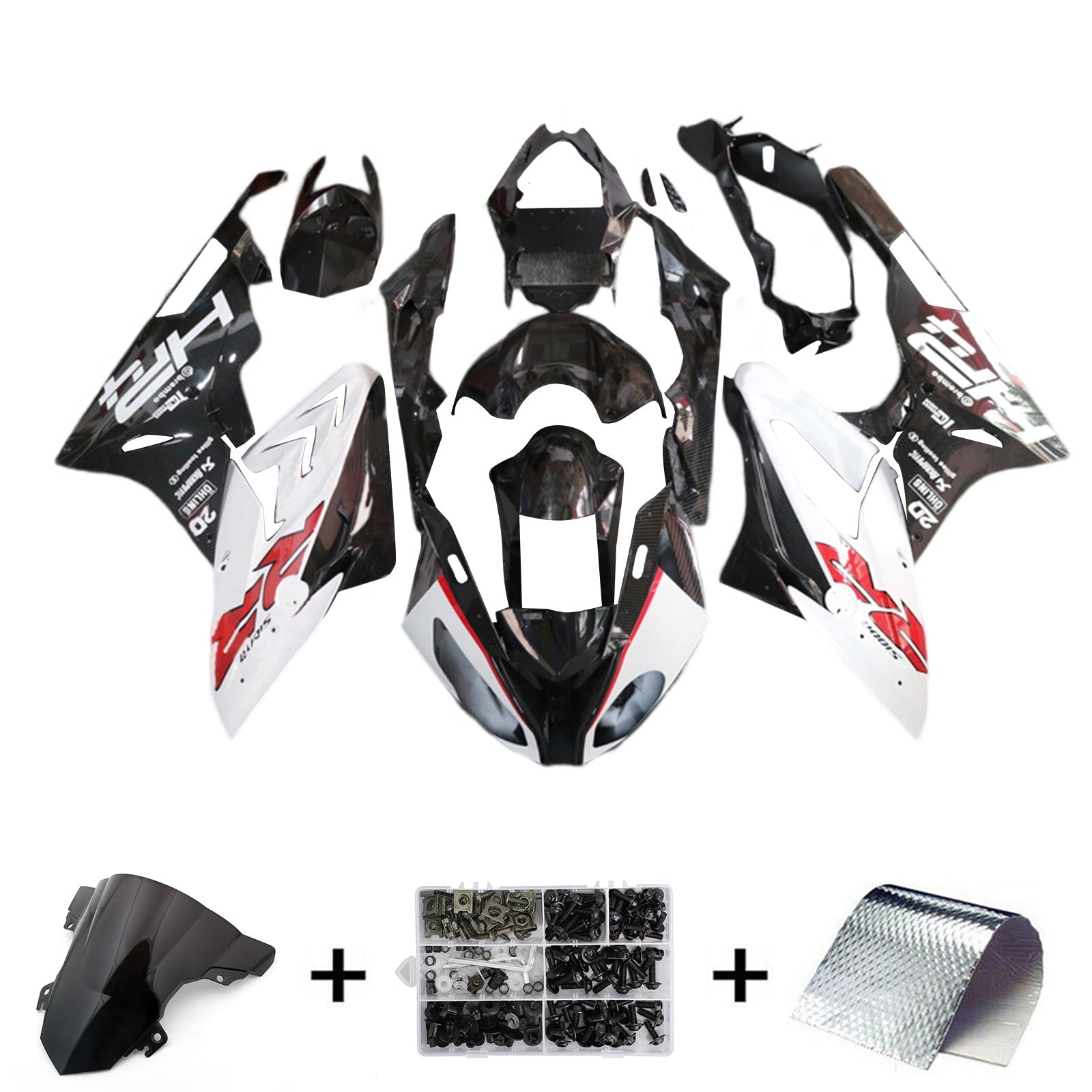 Amotopart BMW S1000RR 2015-2016 Fairing Kit Bodywork Plastic ABS