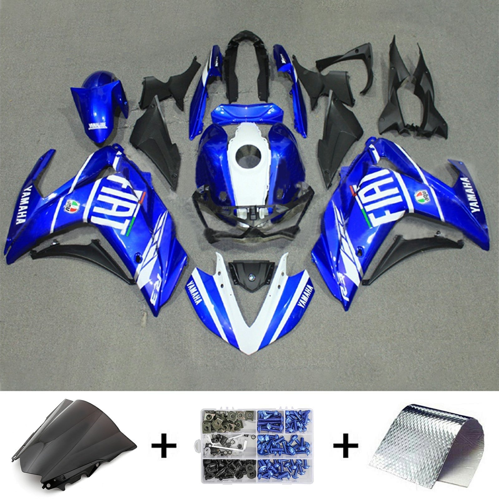 Yamaha YZF-R3 2014-2018 R25 2015-2017 Fairing Kit Bodywork ABS