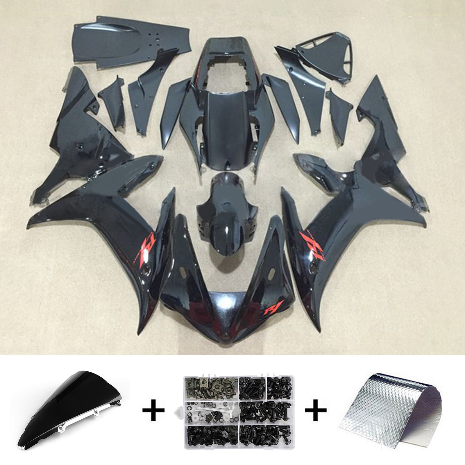 Yamaha YZF-R1 2002-2003 Fairing Kit Bodywork Plastic ABS