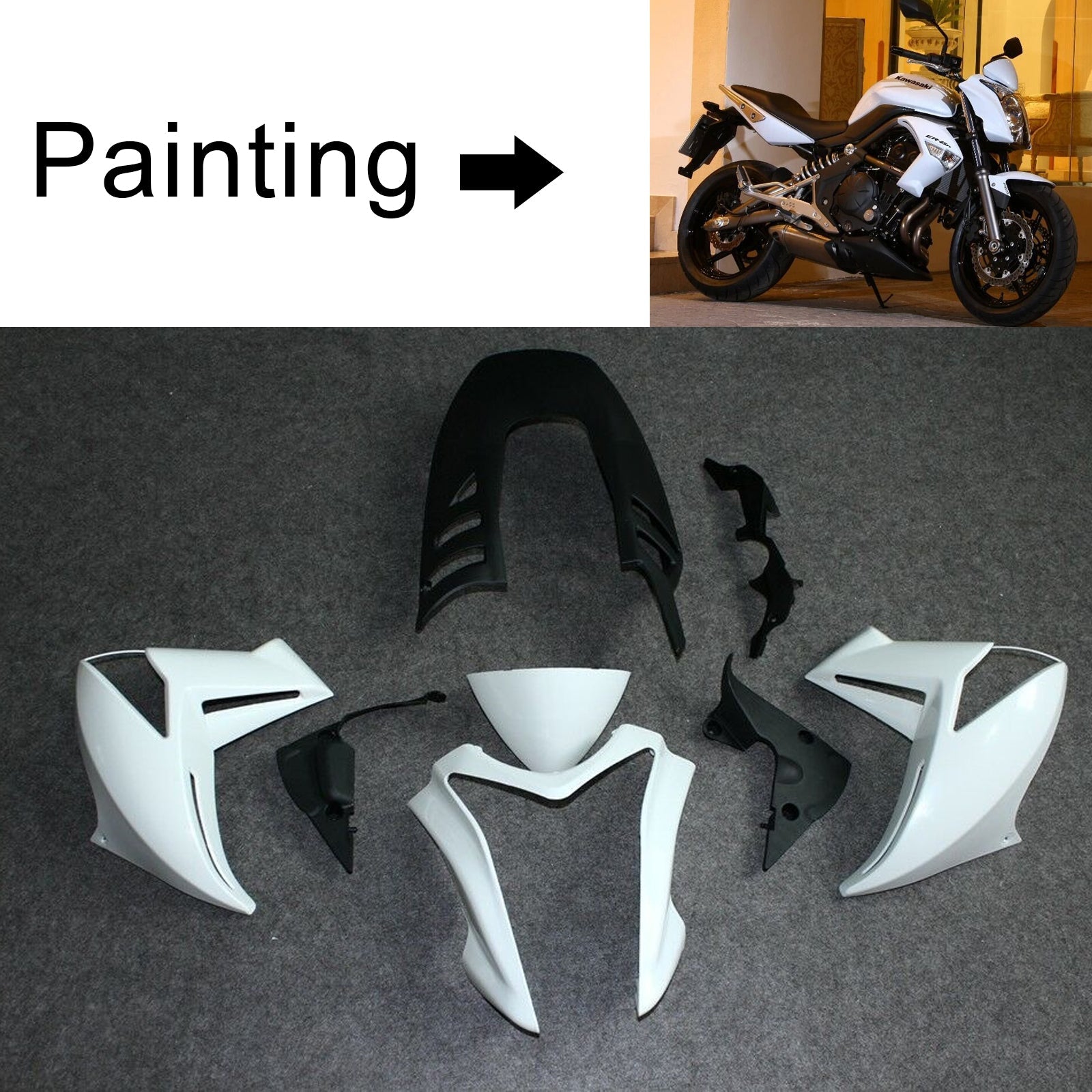 Kawasaki ER-6N ER6N 2009-2011 Fairing Kit Bodywork