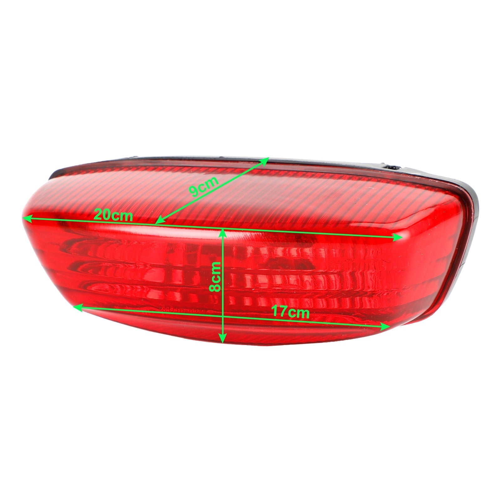 Suzuki LTF 250 Ozark LT-Z250 LTZ 400 Z LT-F Luz trasera de freno lente roja