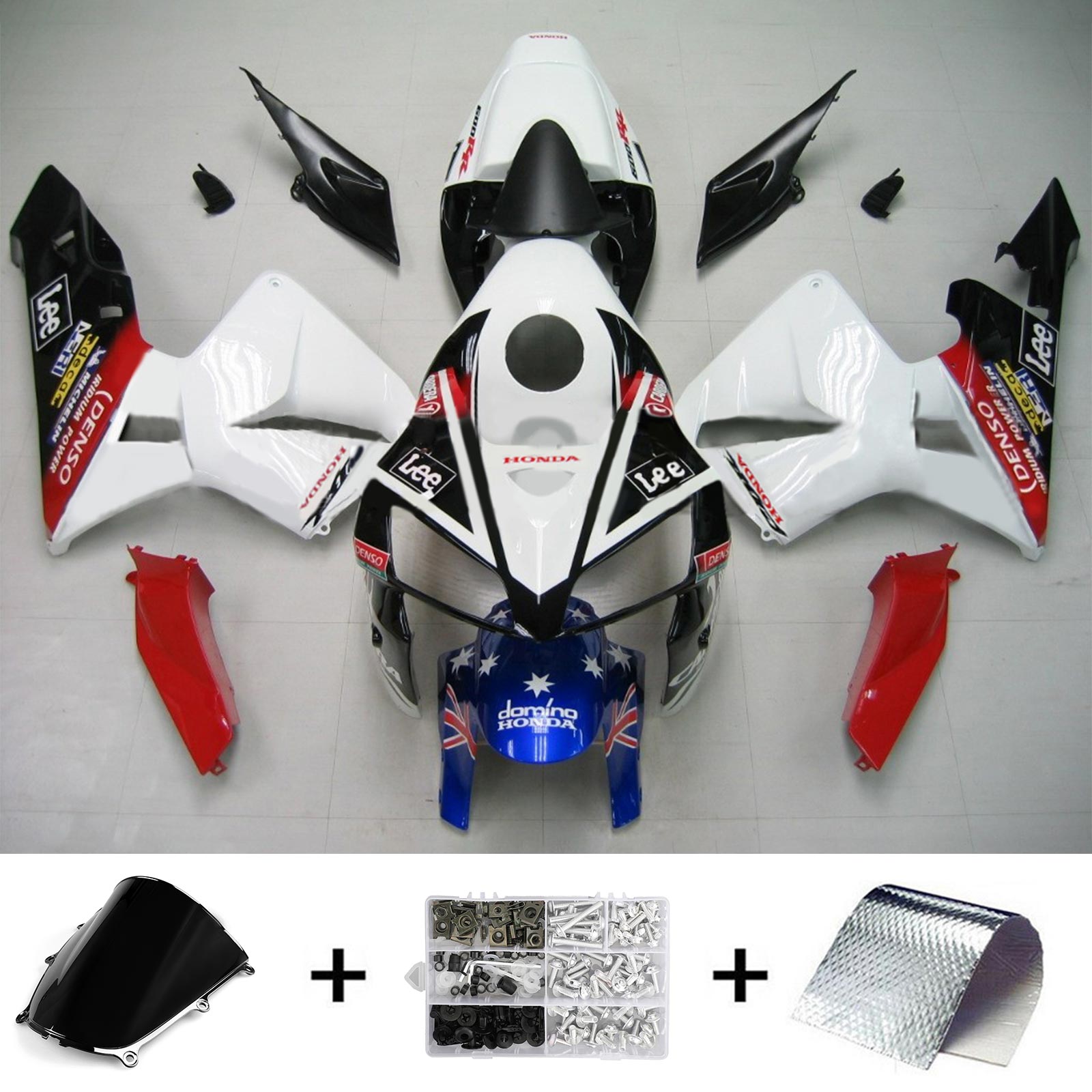 Honda CBR600RR 2005-2006 F5 Fairing Kit Bodywork Plastic ABS