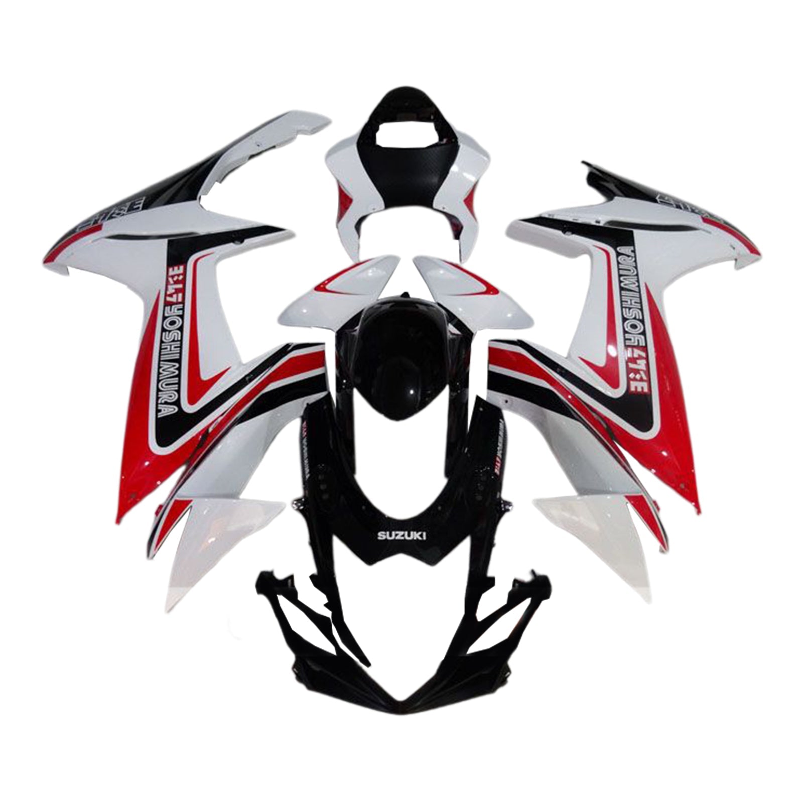 Amotopart Suzuki GSXR 600/750 2011-2024 K11 Fairing Kit Bodywork Plastic ABS