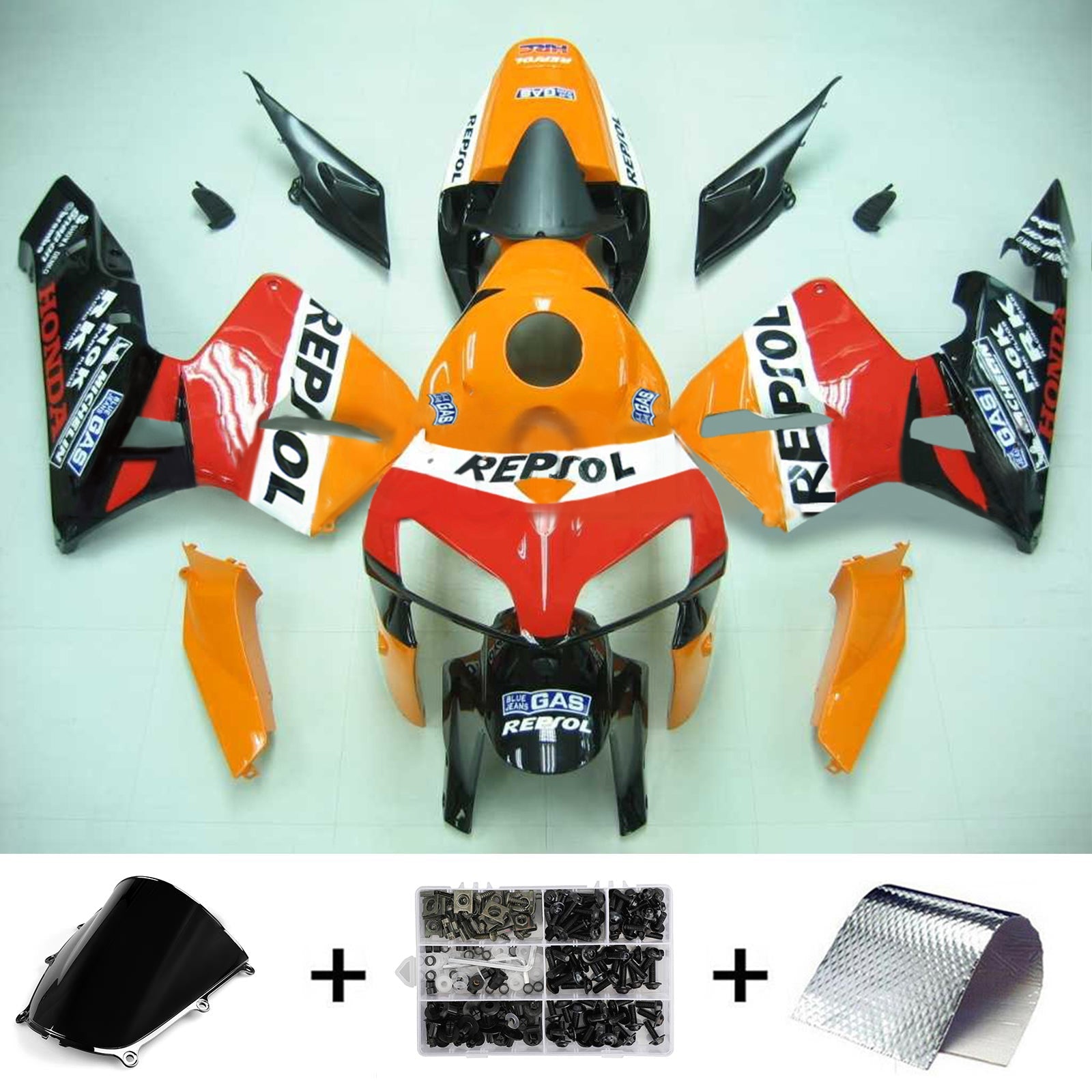 Honda CBR600RR 2005-2006 F5 Fairing Kit Bodywork Plastic ABS