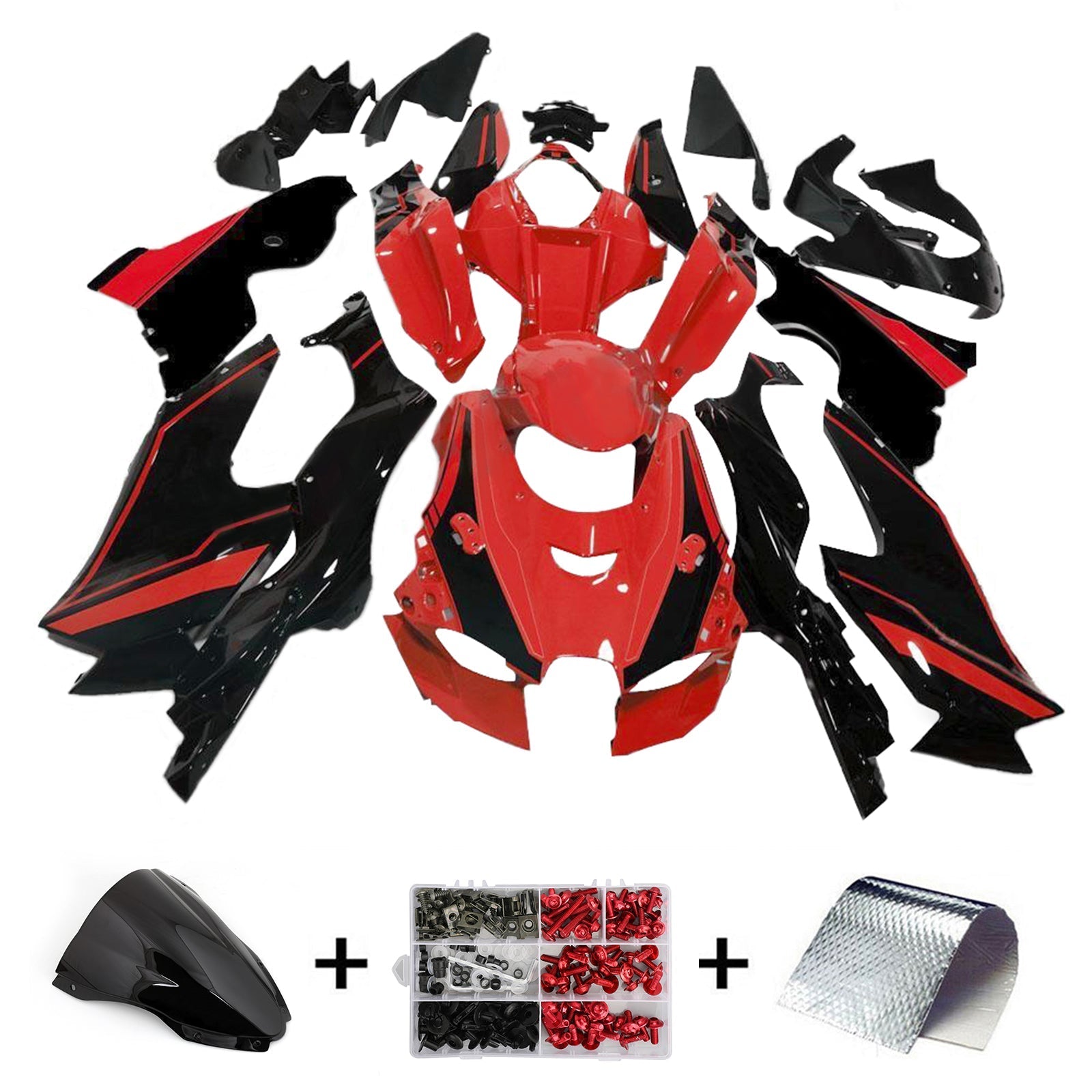 Kawasaki ZX-10R ZX-10RR 2021-2024 Fairing Kit Bodywork ABS