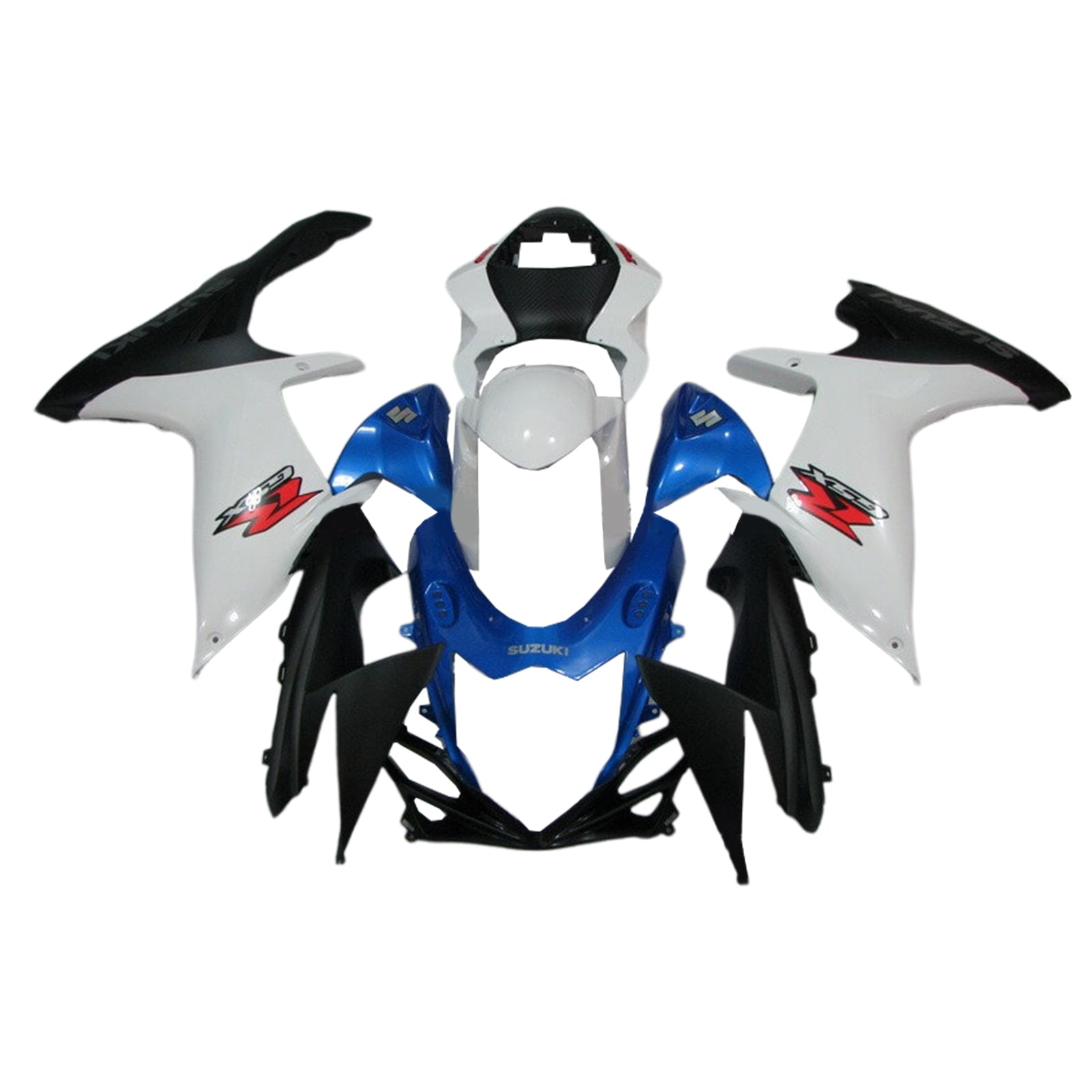 Amotopart Suzuki GSXR 600/750 2011-2024 K11 Fairing Kit Bodywork Plastic ABS