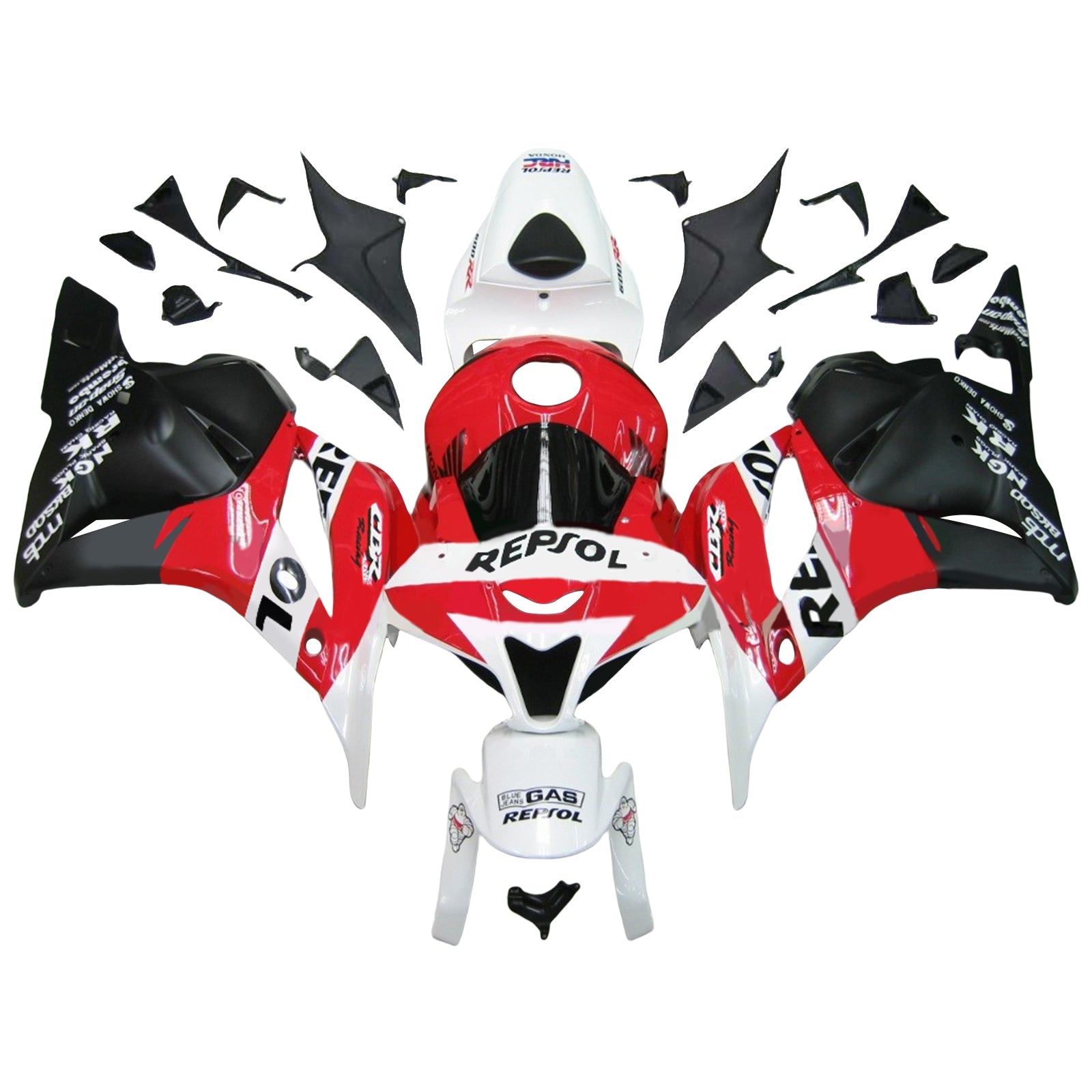 Honda CBR600RR 2009-2012 F5 Fairing Kit Bodywork Plastic ABS