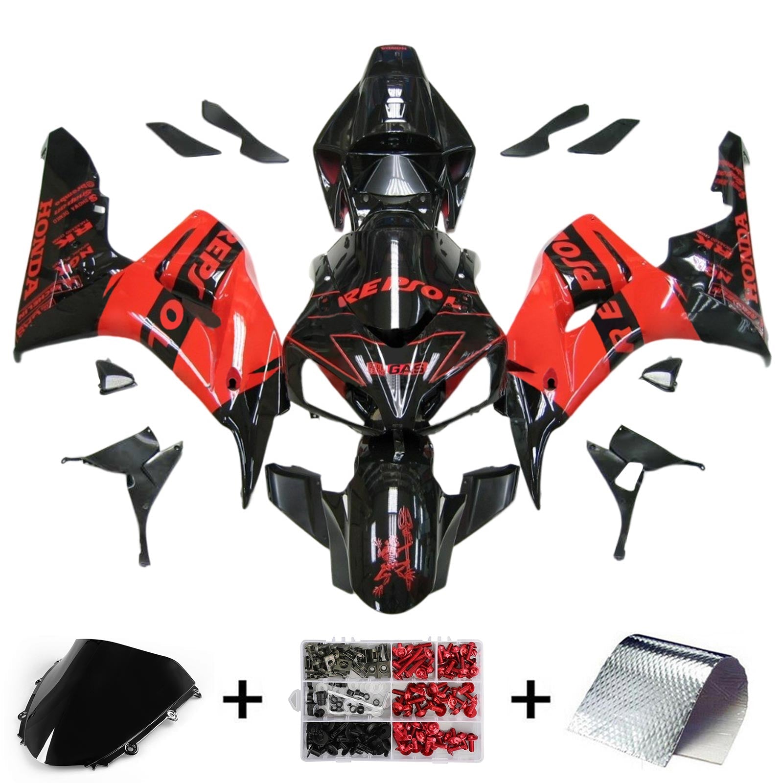 Honda CBR1000RR 2006-2007 Fairing Kit Bodywork Plastic ABS