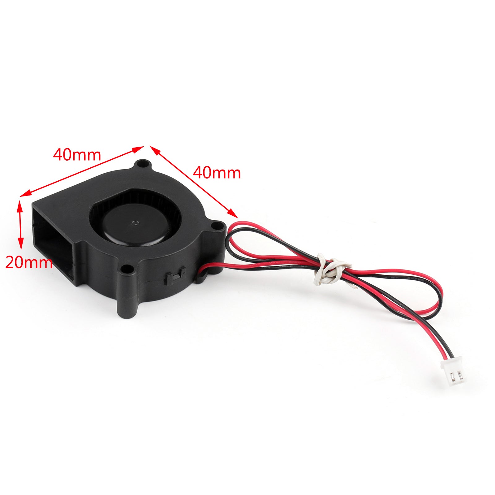 4Pcs Brushless DC Cooling Blower Fan 12V 5020s 50x50x20mm 0.18A Sleeve 2 Pin