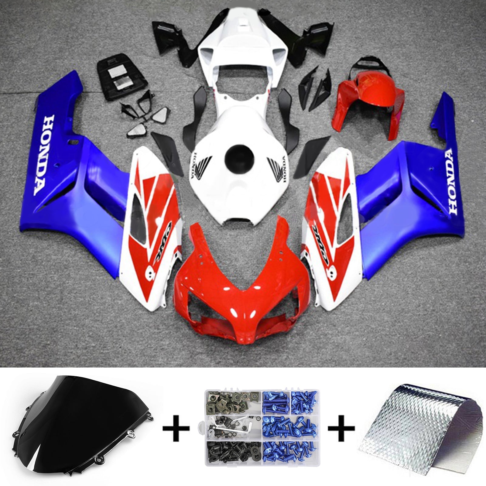 Honda CBR1000RR 2004-2005 Kit Carenado Carrocería Plástico ABS