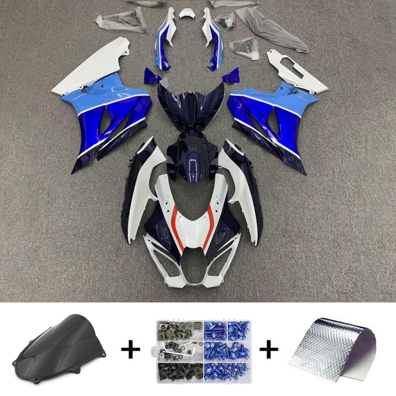 Suzuki GSXR1000 2017-2024 K17 Fairing Kit Bodywork Plastic ABS