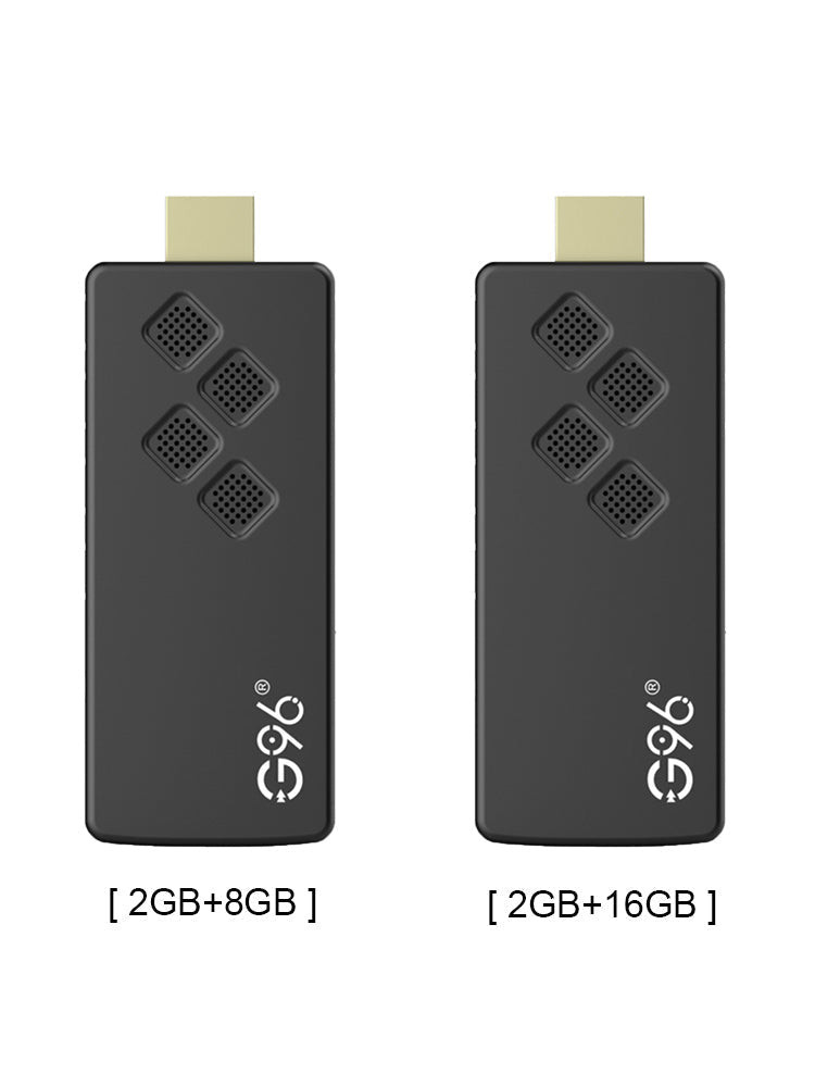 G96 TV Stick Android13.0 Decodificador de doble banda Reproductor 4K Bluetooth Voice TV BOX