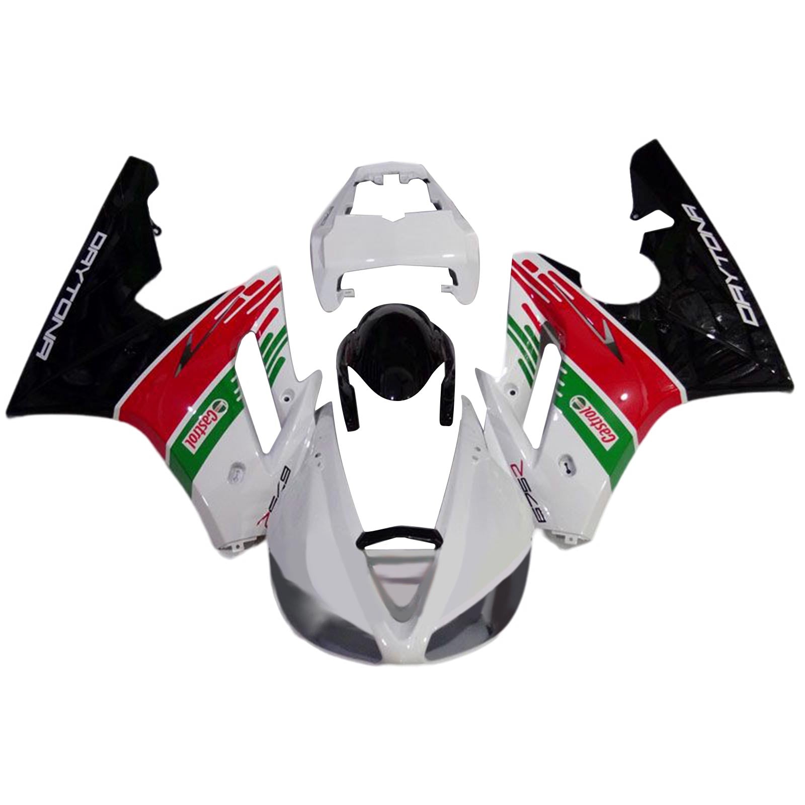 Amotopart Triumph Daytona 675 2009-2012 Fairing Kit Bodywork Plastic ABS