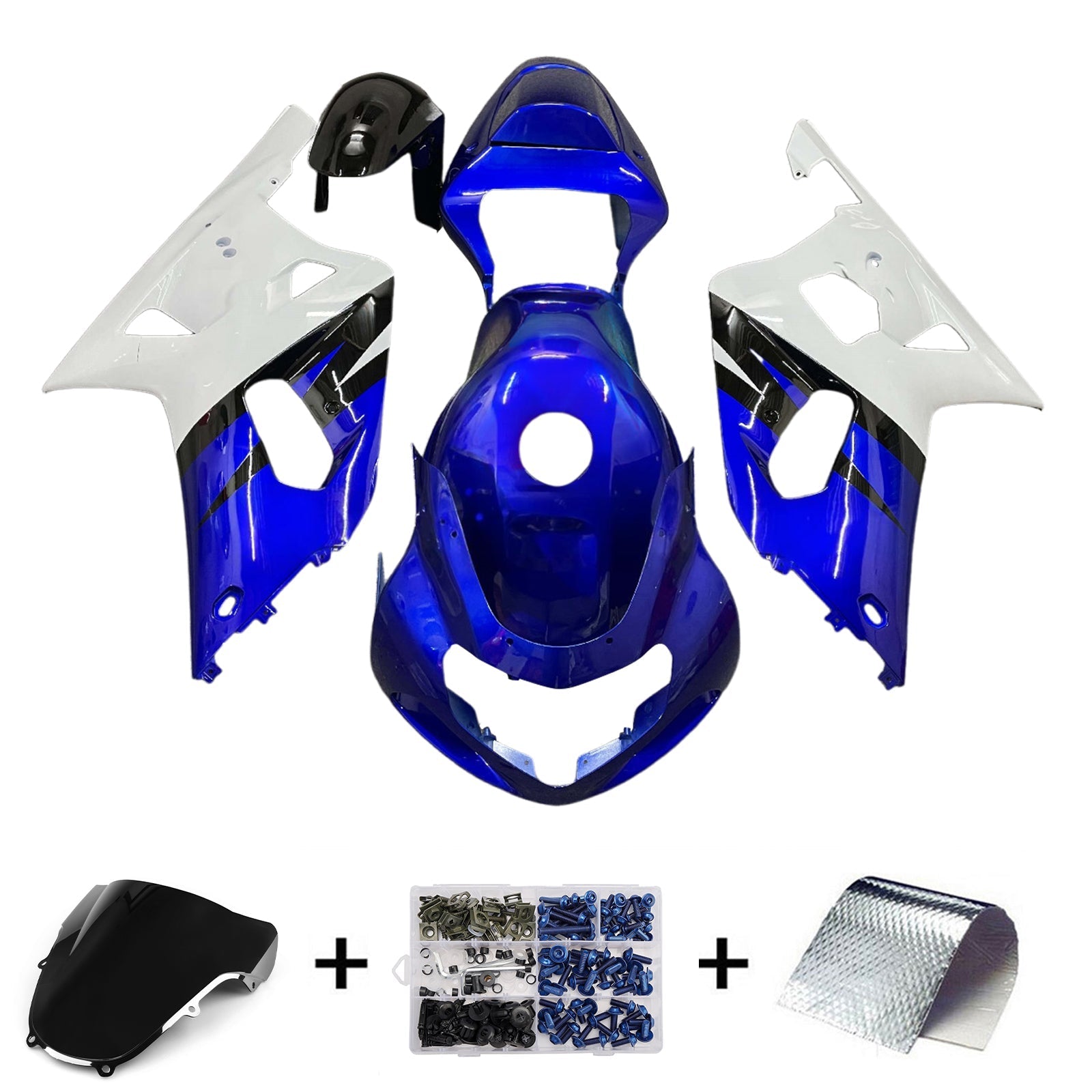 Injection Fairing Kit Bodywork For Suzuki GSXR600 2001-2003 GSXR750 2000-2003 K1