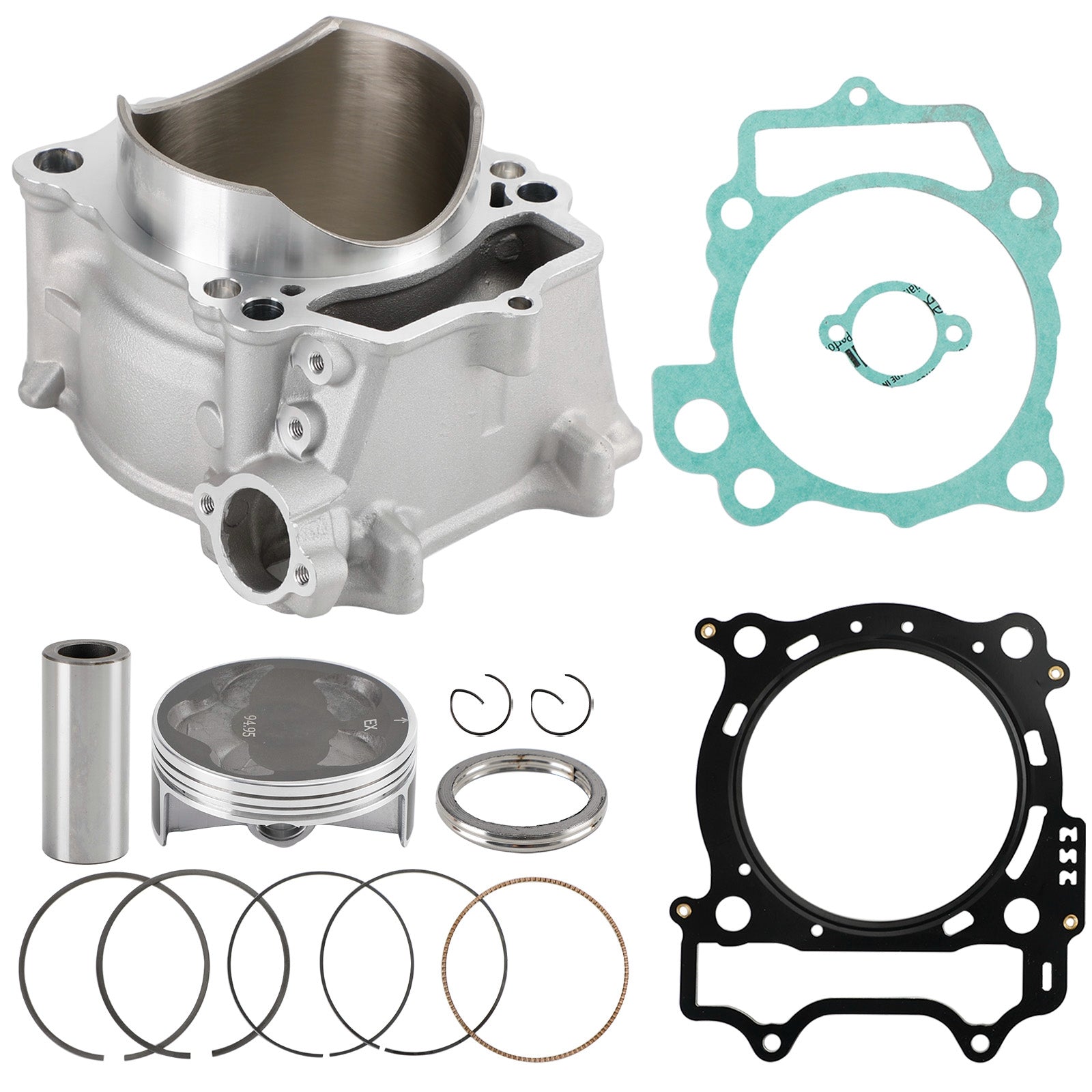 Yamaha 2009-2021 YFZ450R / 2010-2011 YFZ450X Top End Rebuild Kit Cylinder Piston Gasket