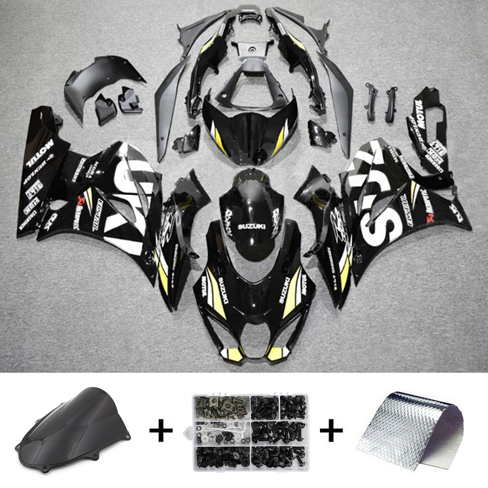 Suzuki GSXR1000 2017-2024 K17 Fairing Kit Bodywork Plastic ABS