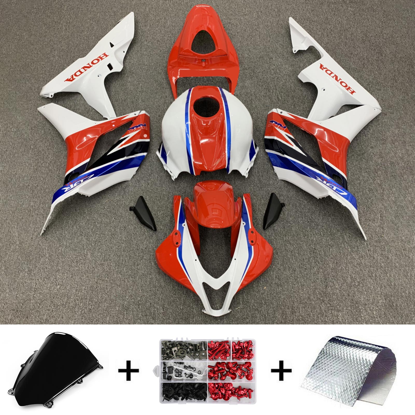 Honda CBR600RR 2007-2008 F5 Kit Carenado Carrocería Plástico ABS