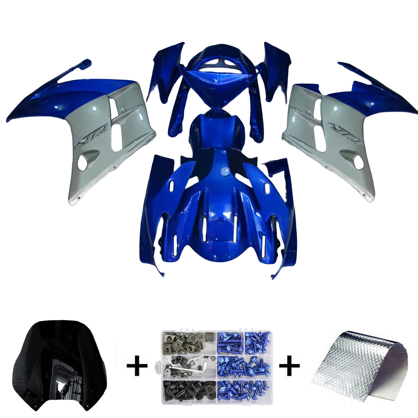 Yamaha FJR 1300 2001-2006 Kit Carenado Carrocería Plástico ABS