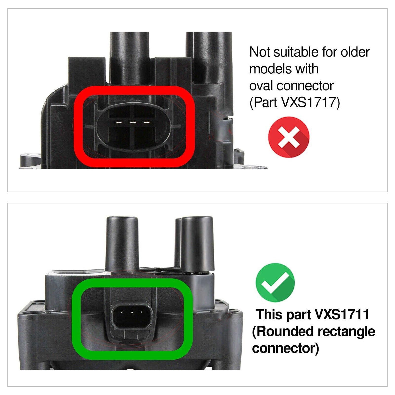 Ignition Coil Pack 0221503485 For Ford Fiesta Mk6 Mk7 2005-2017 1.25 1.4 1.6