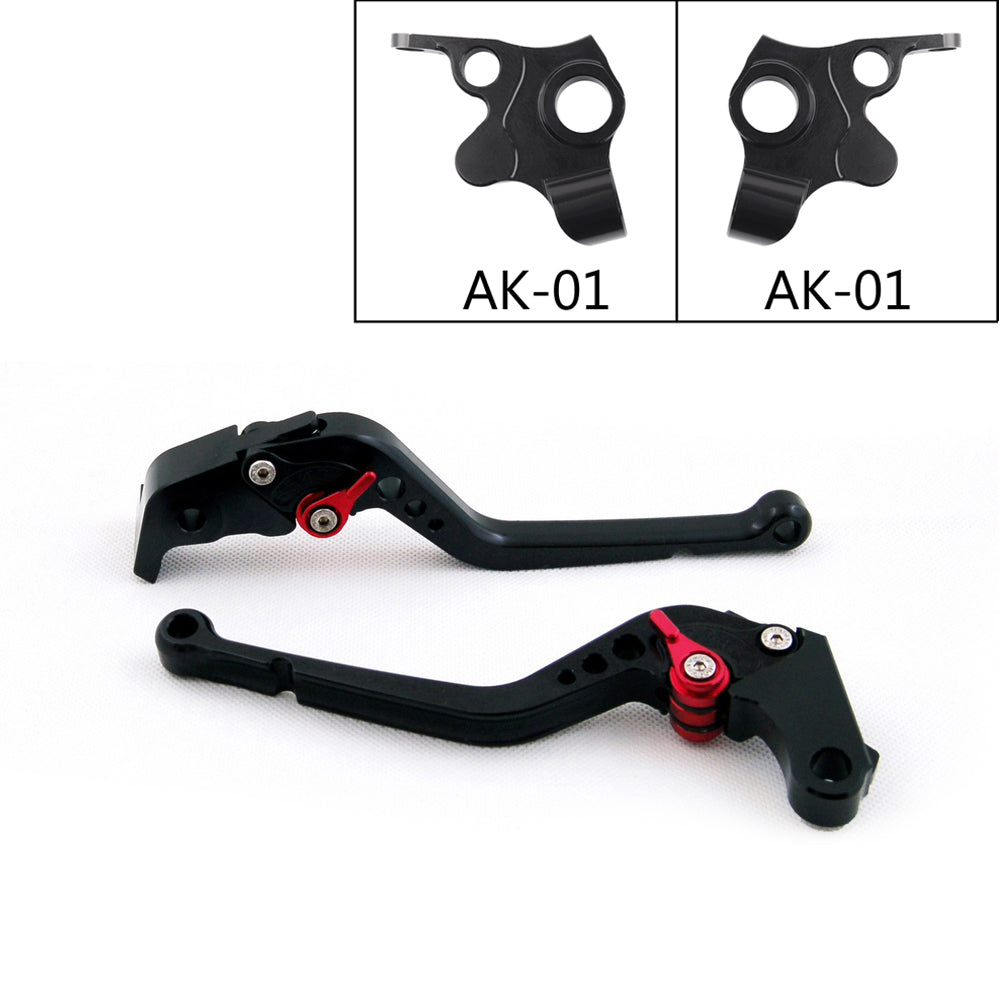 Motorcycle Long Adjustable Brake Clutch Levers For KYMCO 2017-2018 AK550 Black Generic