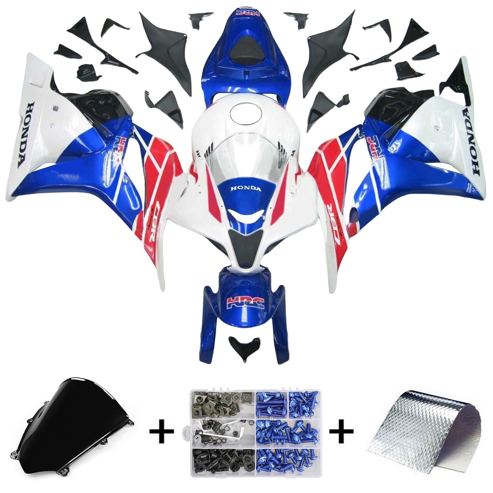 Honda CBR600RR 2009-2012 F5 Fairing Kit Bodywork Plastic ABS