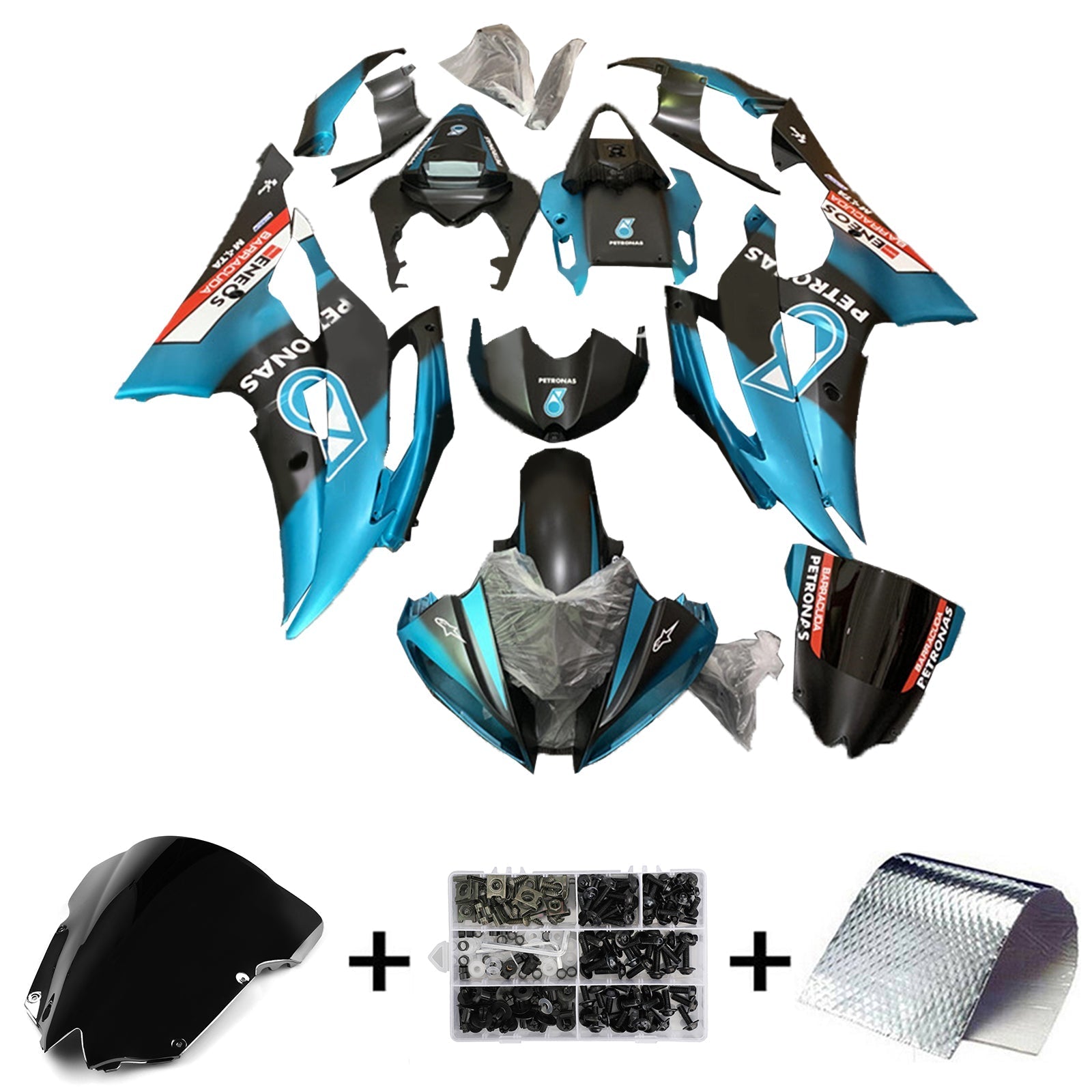 Yamaha YZF 600 R6 2008-2016 Kit Carenado Carrocería Plástico ABS