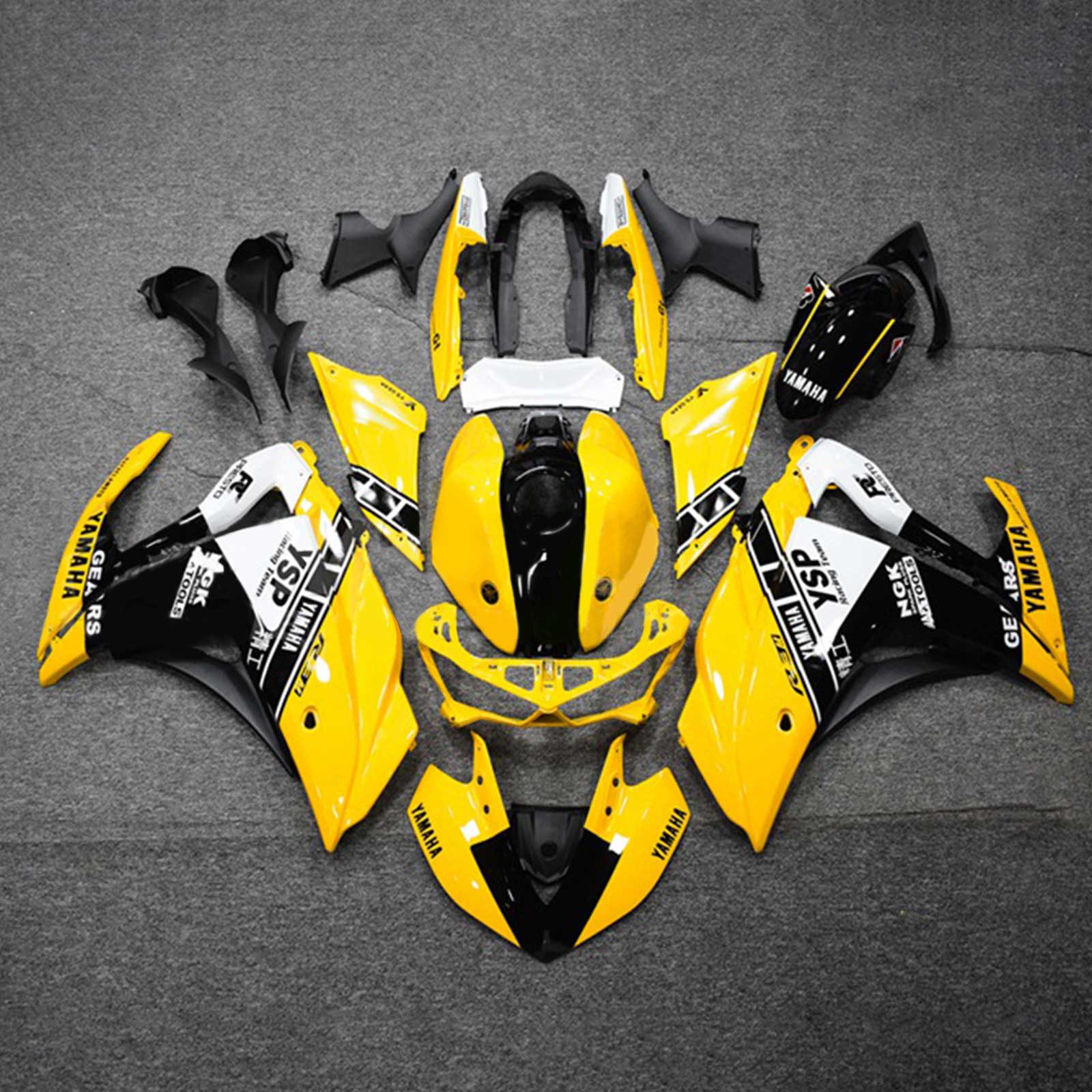 Kit de carenado para Yamaha YZF-R3 2014-2018 R25 2015-2017 Genérico