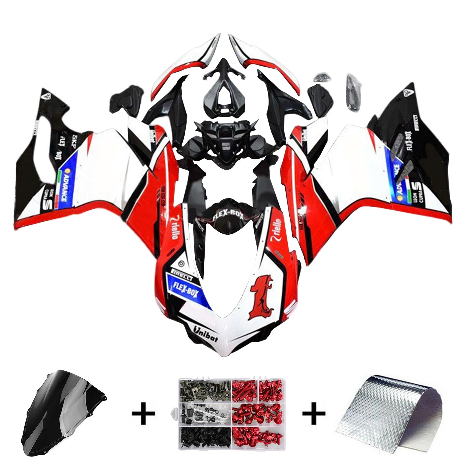 Ducati 1299 959 2015-2020 Fairing Kit Bodywork Plastic ABS