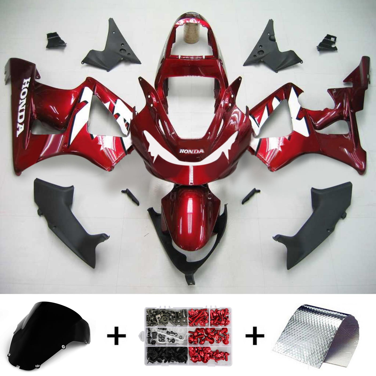 Honda CBR929RR 2000-2001 Fairing Kit Bodywork Plastic ABS