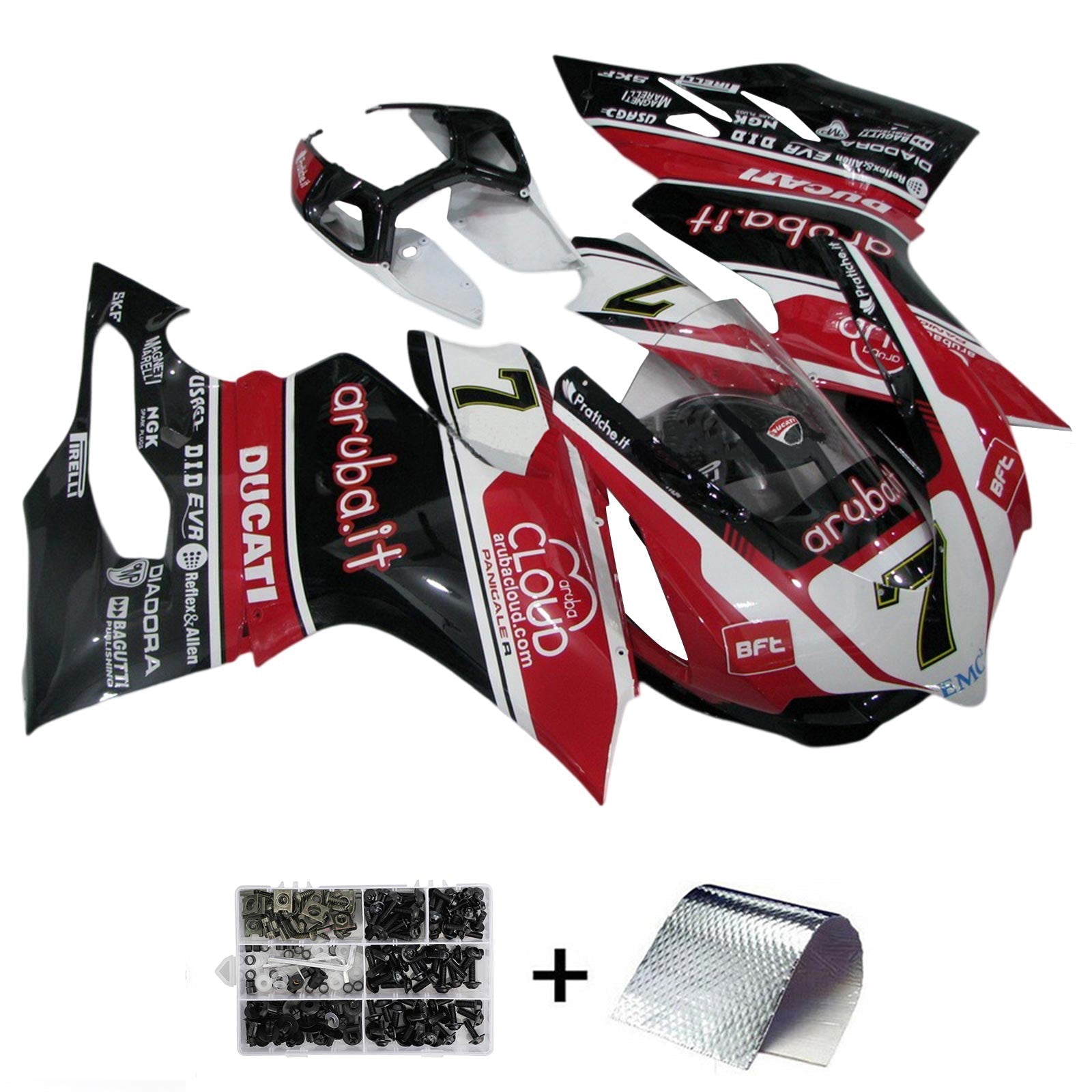 Ducati 1199 899 2012-2015 Kit Carenado Carrocería Plástico ABS