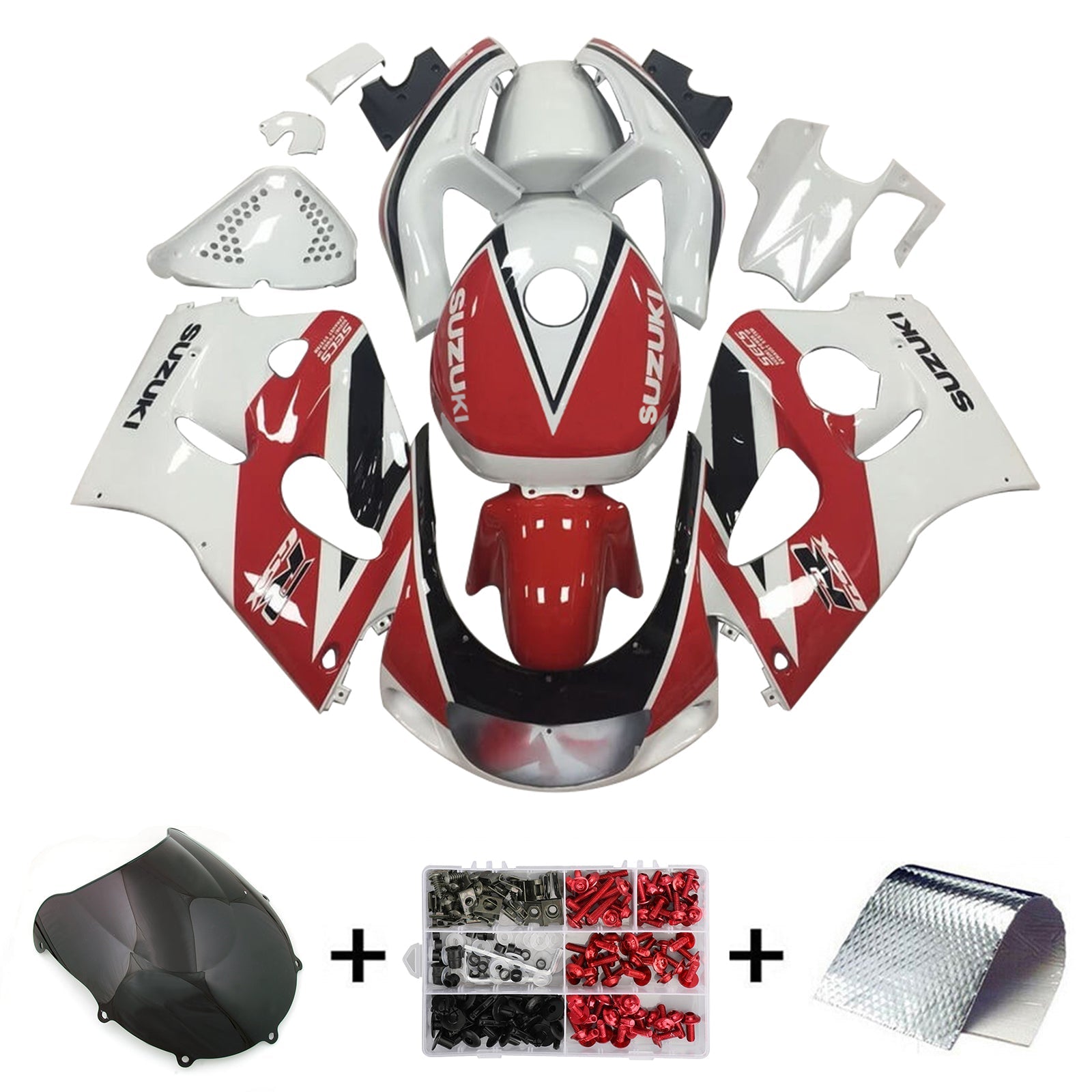 Suzuki GSXR600 1996-2000 GSXR750 1996-1999 Fairing Kit Bodywork