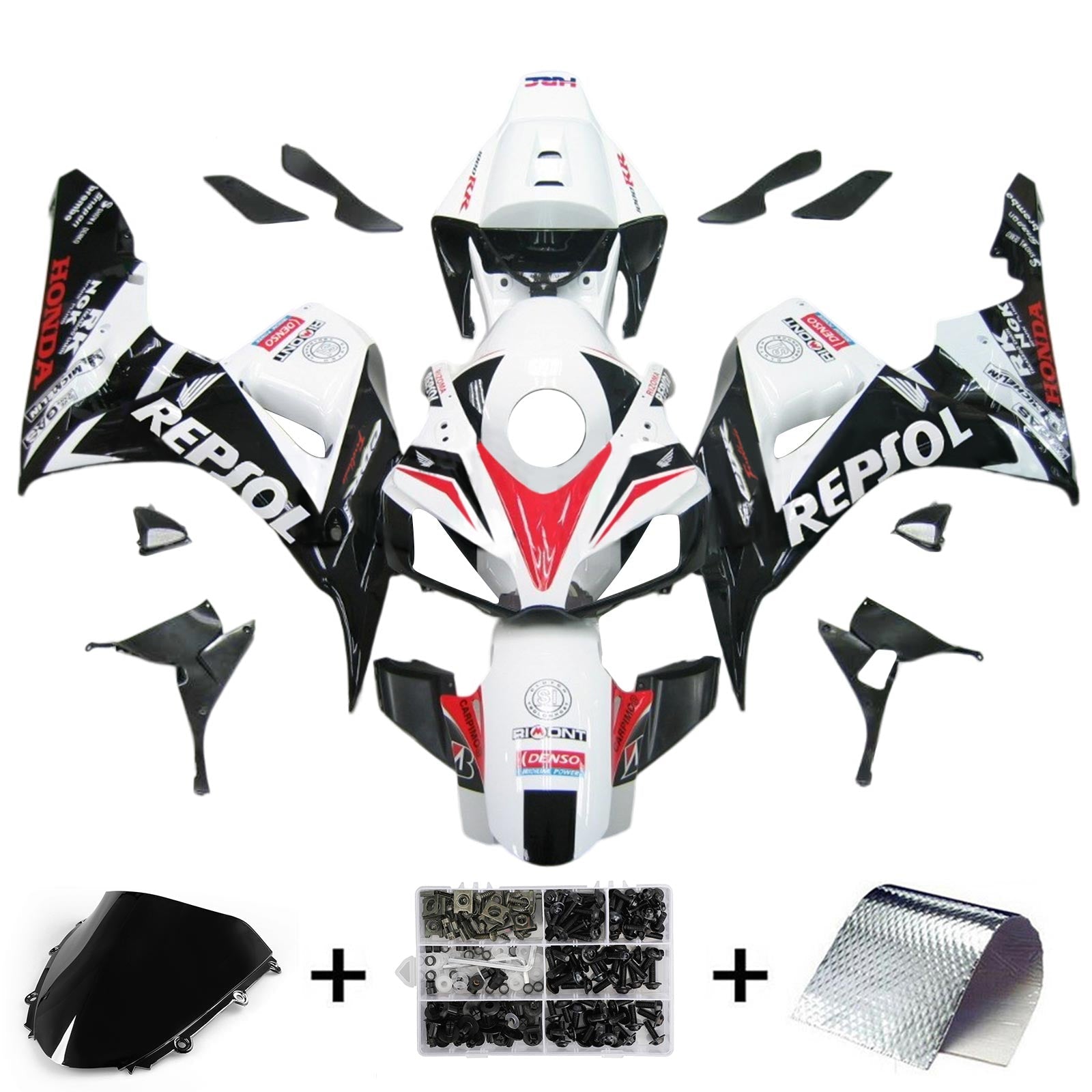 Honda CBR1000RR 2006-2007 Fairing Kit Bodywork Plastic ABS