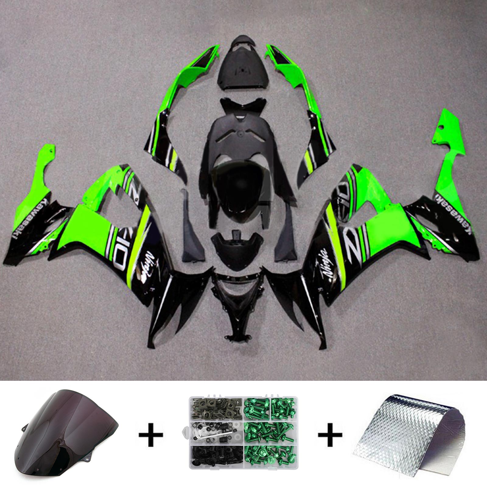 Kit Carenado Kawasaki ZX10R 2008-2010 Carrocería Plástico ABS