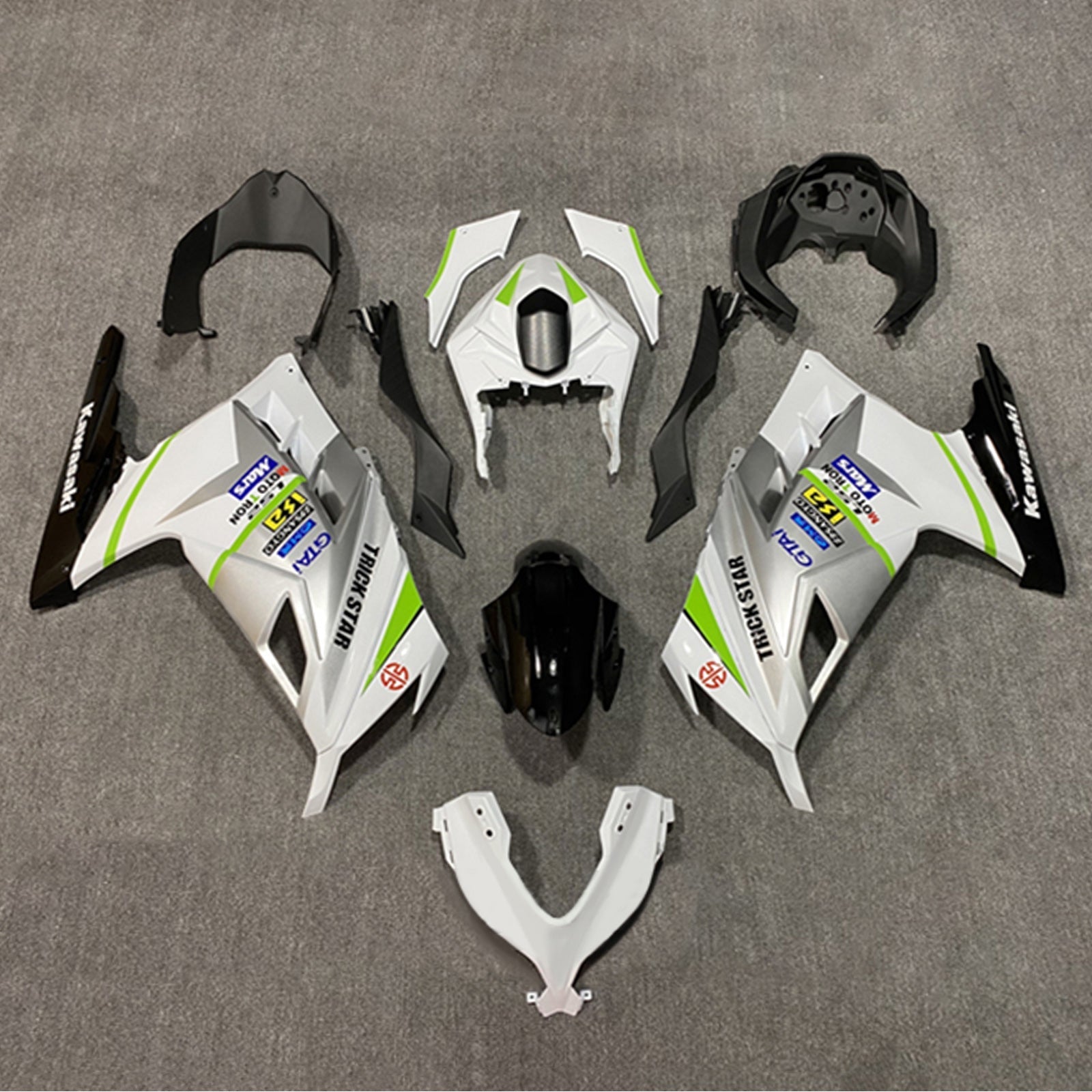 Kawasaki EX300 Ninja300 2013-2024 Fairing Kit Bodywork Plastic ABS