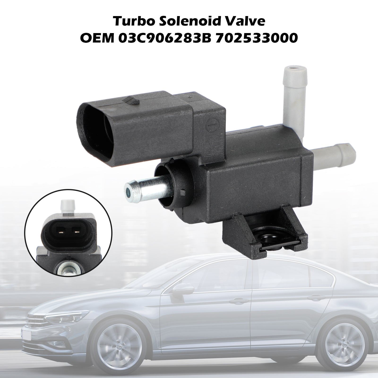 Turbo Solenoid Valve For VW Golf 5 6 Passat Sharan Tiguan 03C906283B Generic