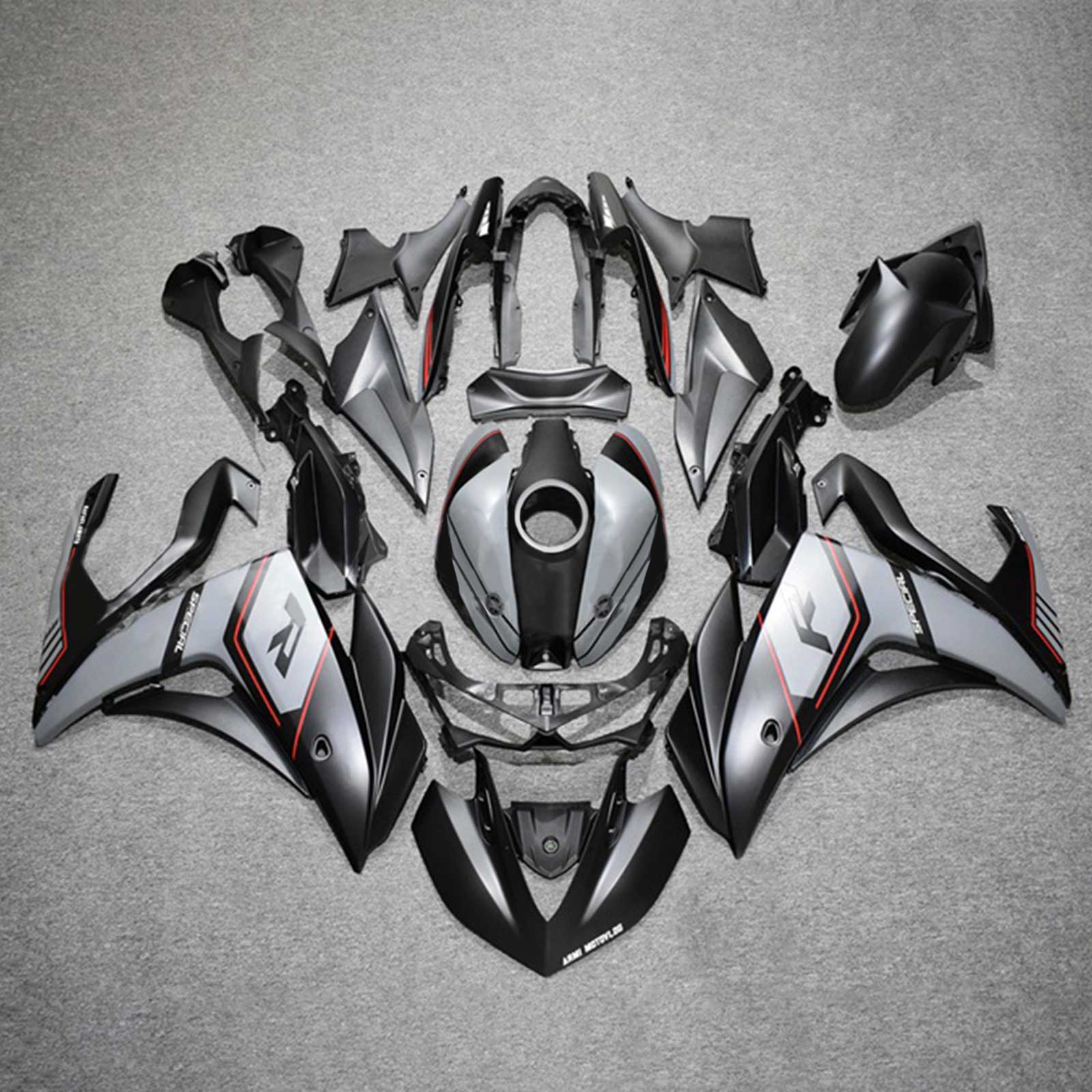 Kit de carenado para Yamaha YZF-R3 2014-2018 R25 2015-2017 Genérico