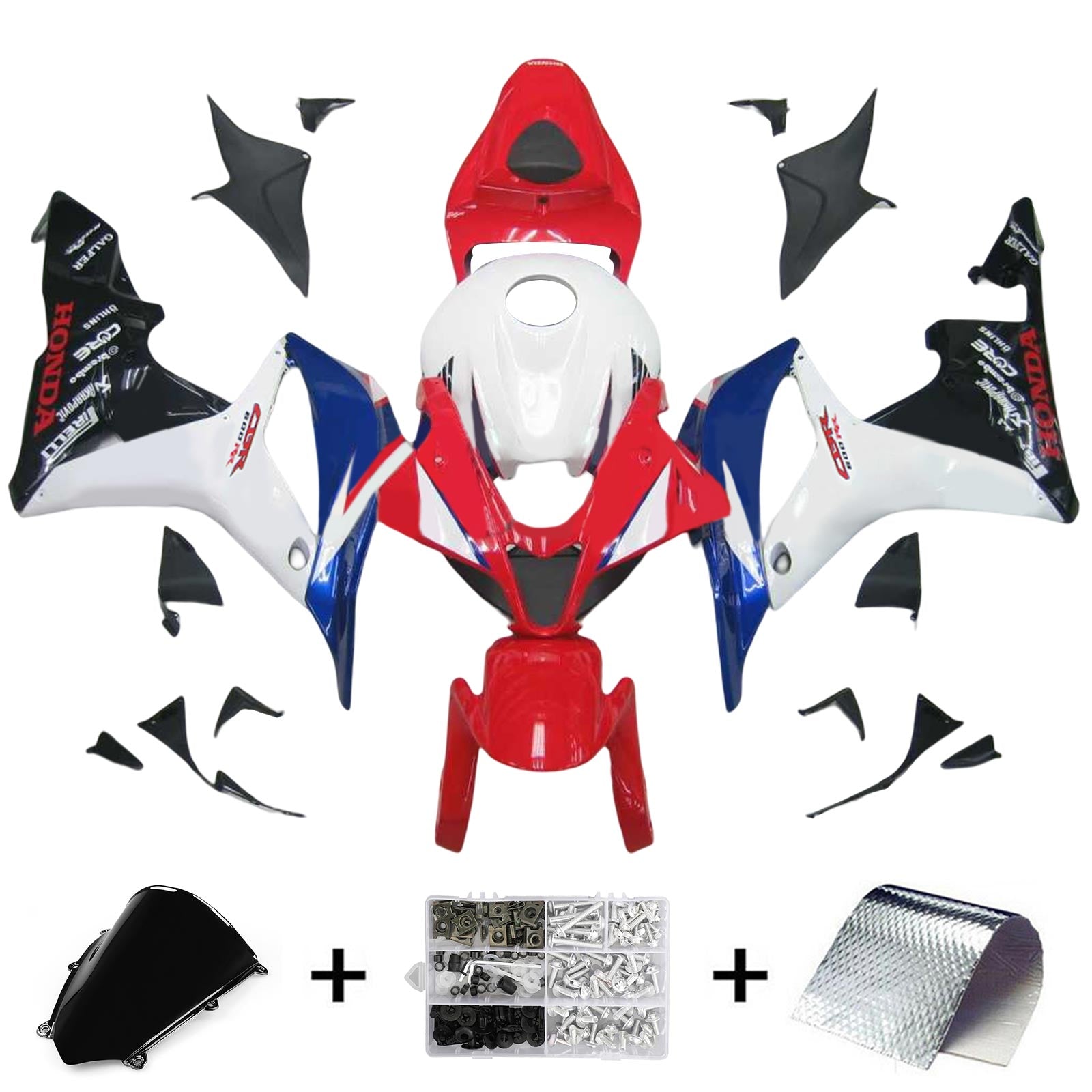 Honda CBR600RR 2007-2008 F5 Fairing Kit Bodywork Plastic ABS