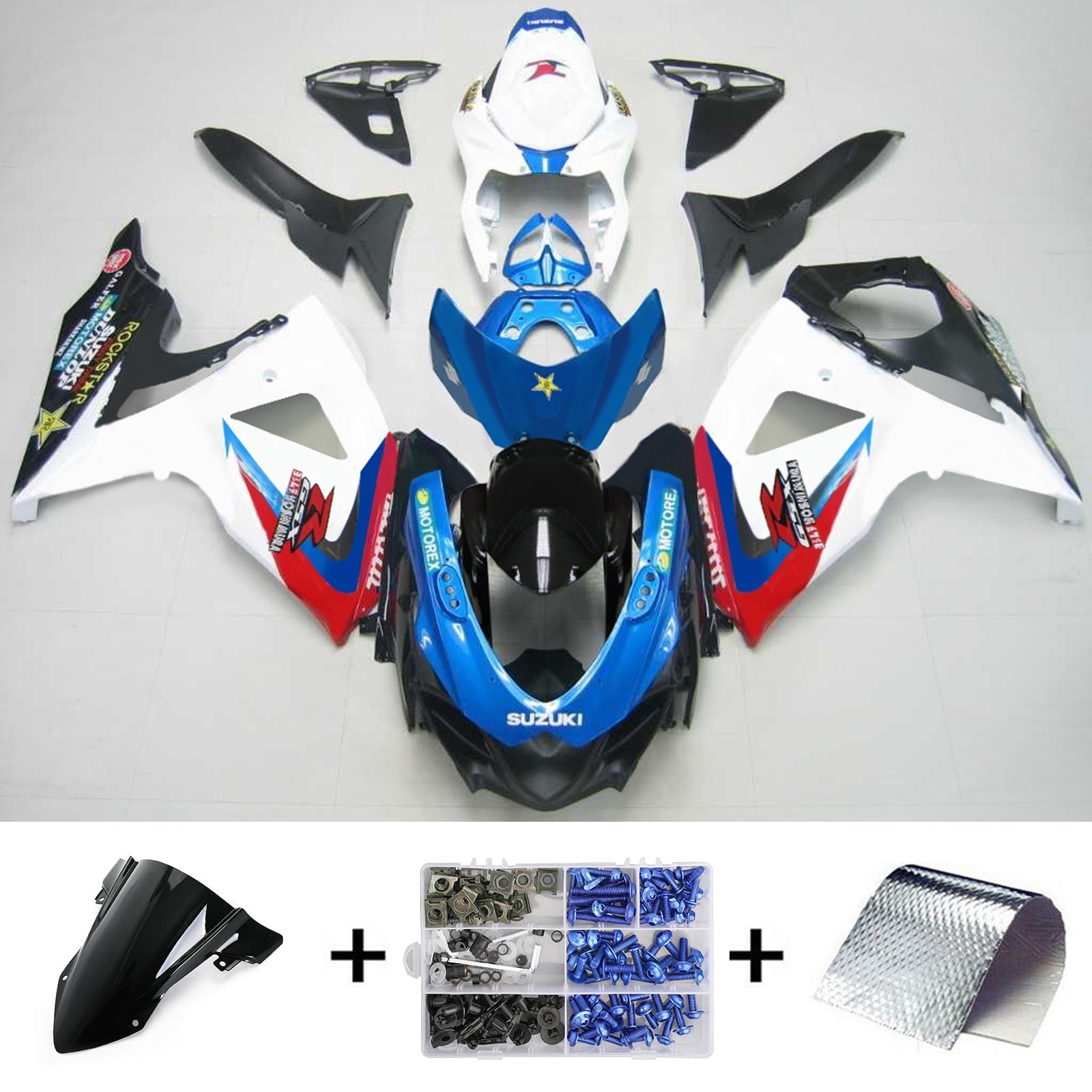 Suzuki GSXR1000 2009-2016 Fairing Kit