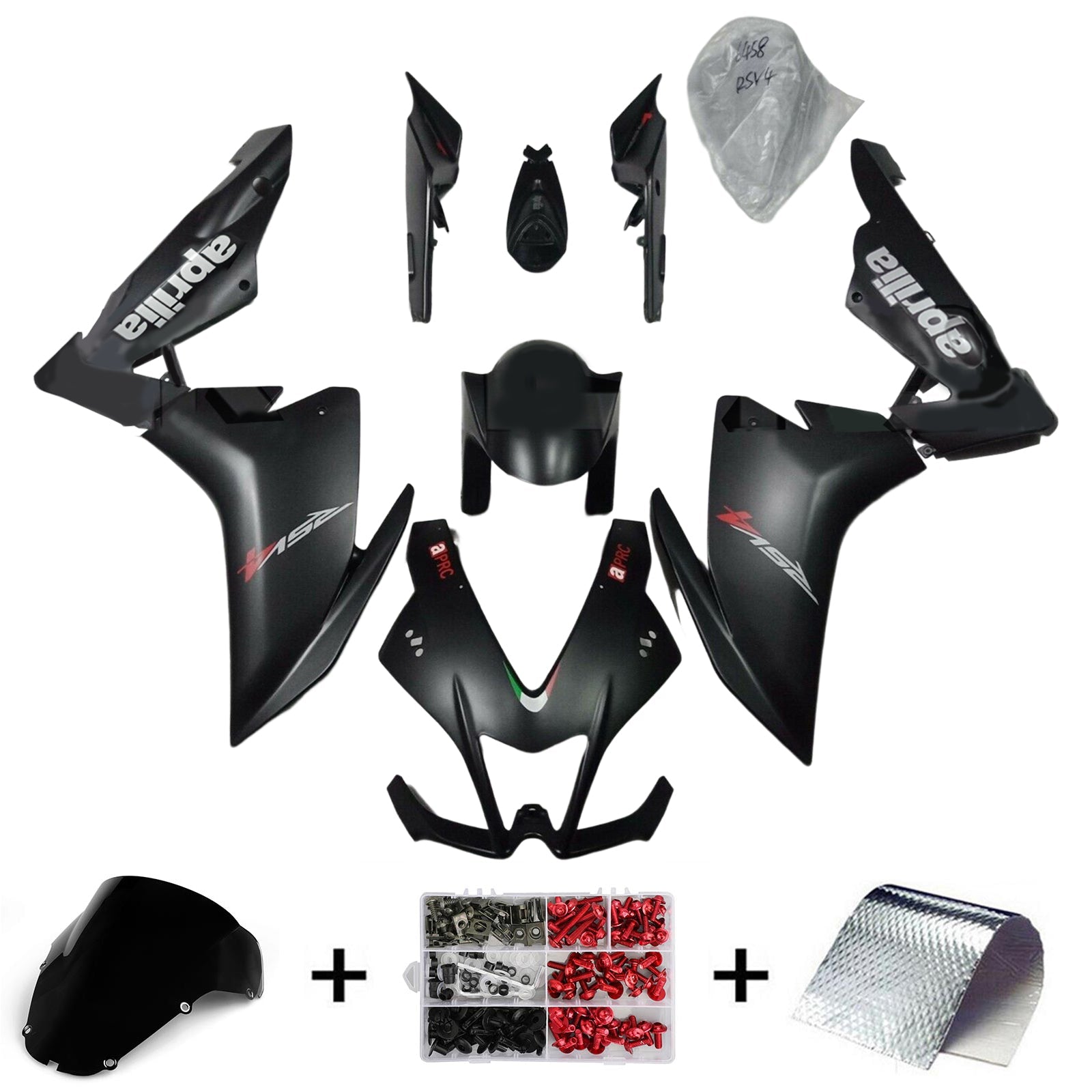 Aprilia RSV4 1000 2009-2015 Fairing Kit Bodywork Plastic ABS