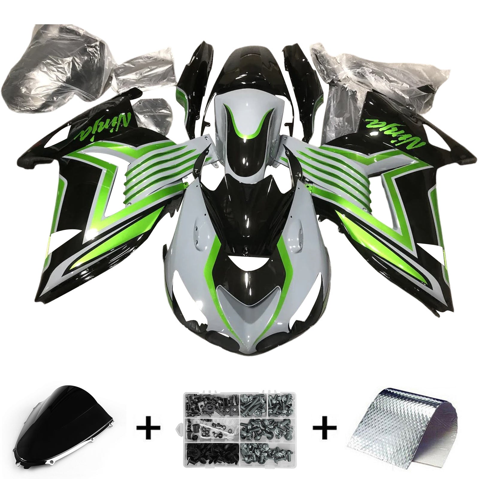 Kit Carenado Kawasaki ZX14R ZZR1400 2012-2022 Carrocería