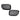 2004-2006 BMW X-Series X5 E53 Gloss Black Front Kidney Grille Grill