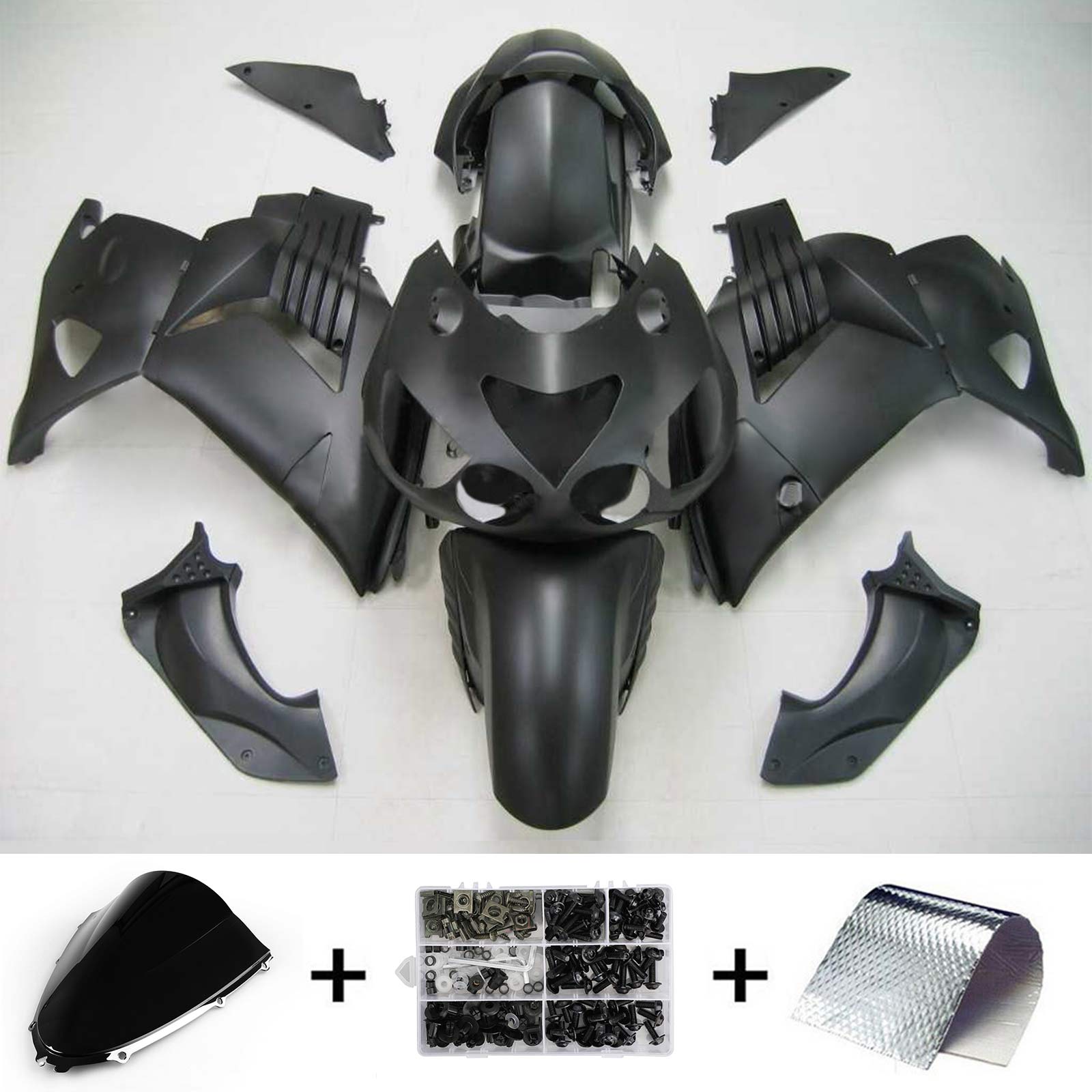 Kawasaki ZX14R 2006-2011 Fairing Kit Bodywork Plastic ABS