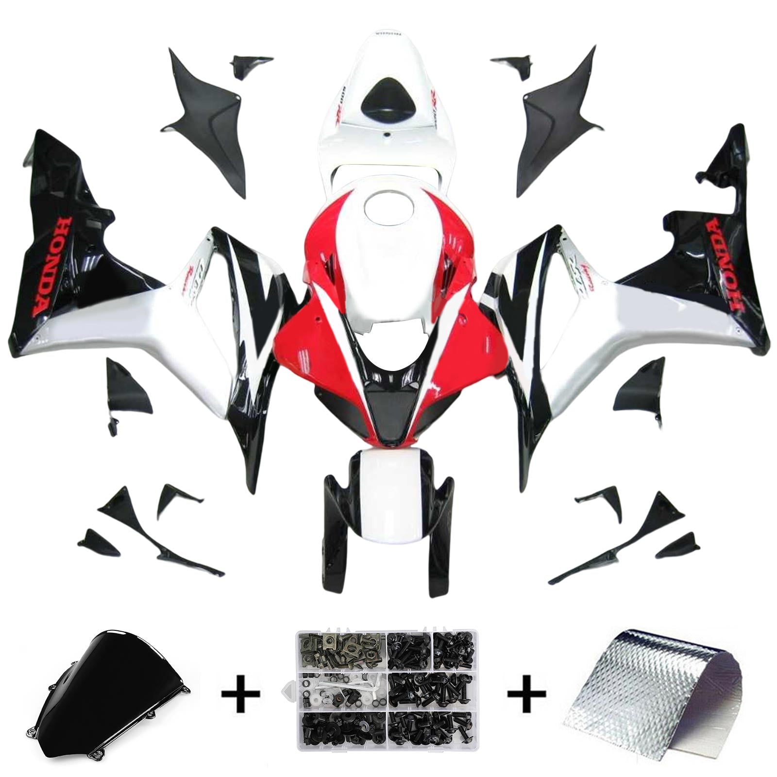 Honda CBR600RR 2007-2008 F5 Fairing Kit Bodywork Plastic ABS