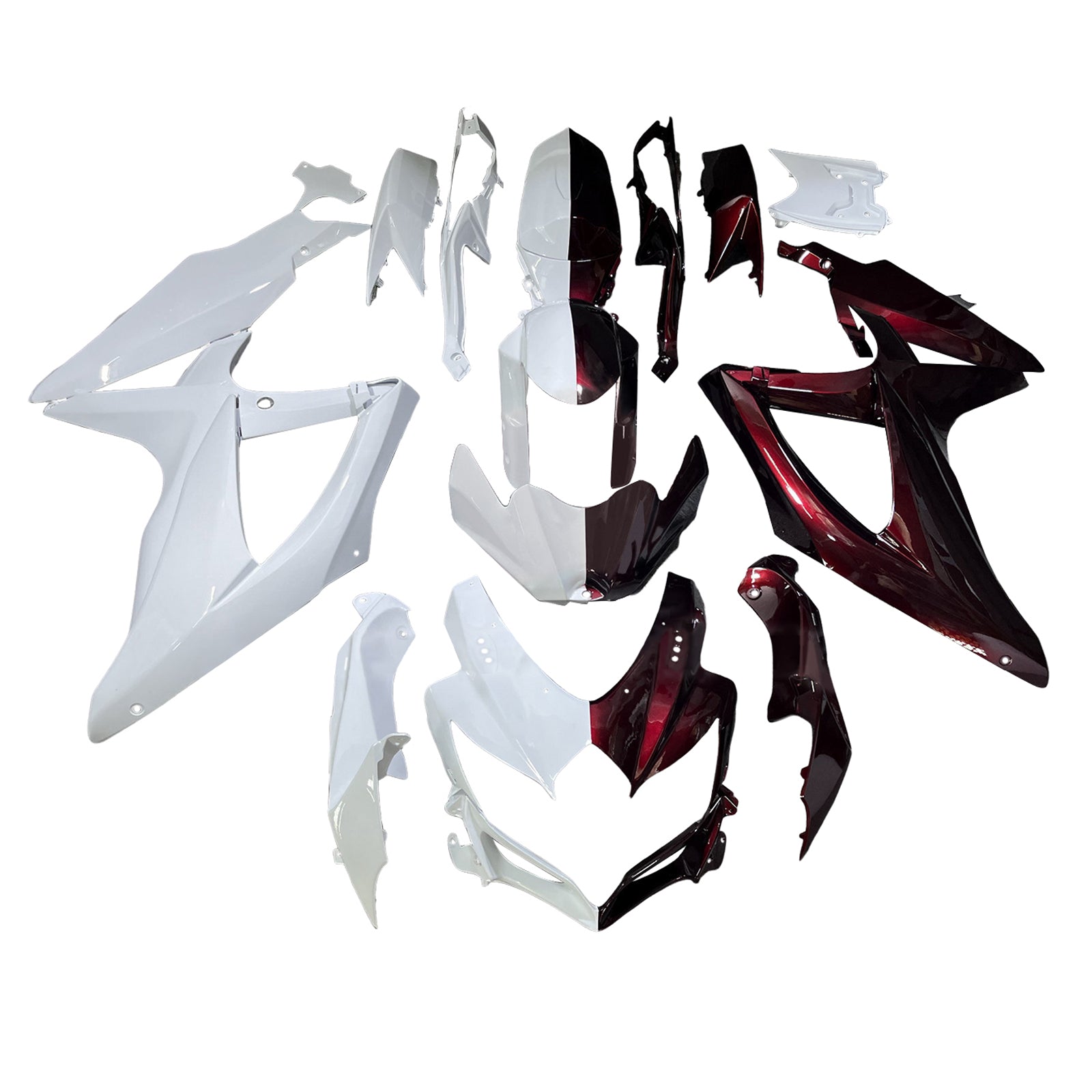 Injection Fairing Kit Bodywork Plastic ABS For Suzuki GSXR 600/750 2008-2010 K8