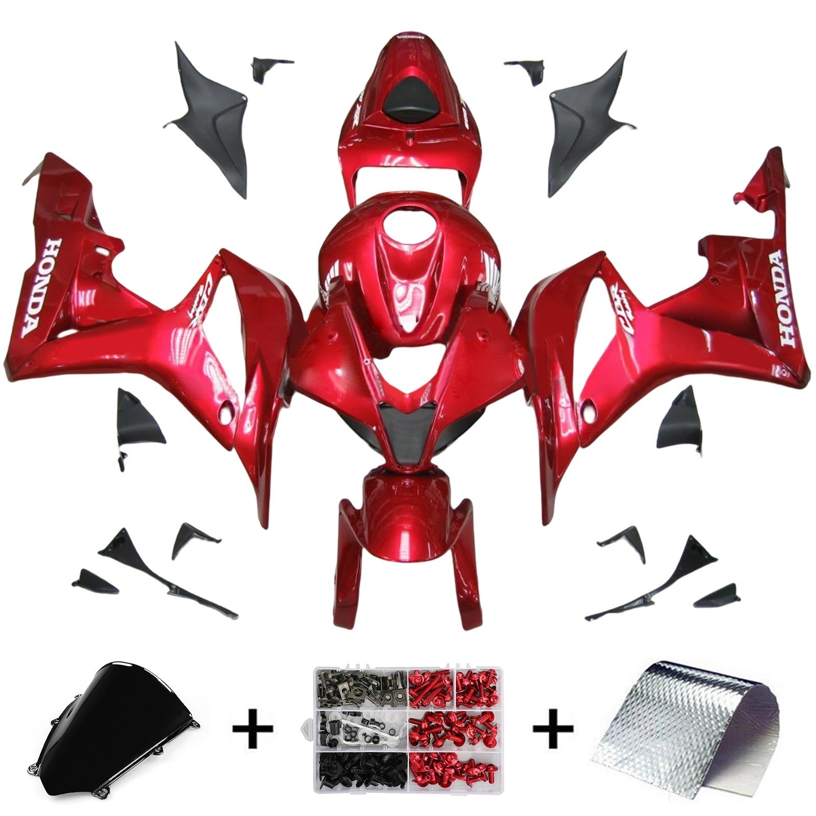 Honda CBR600RR 2007-2008 F5 Fairing Kit Bodywork Plastic ABS