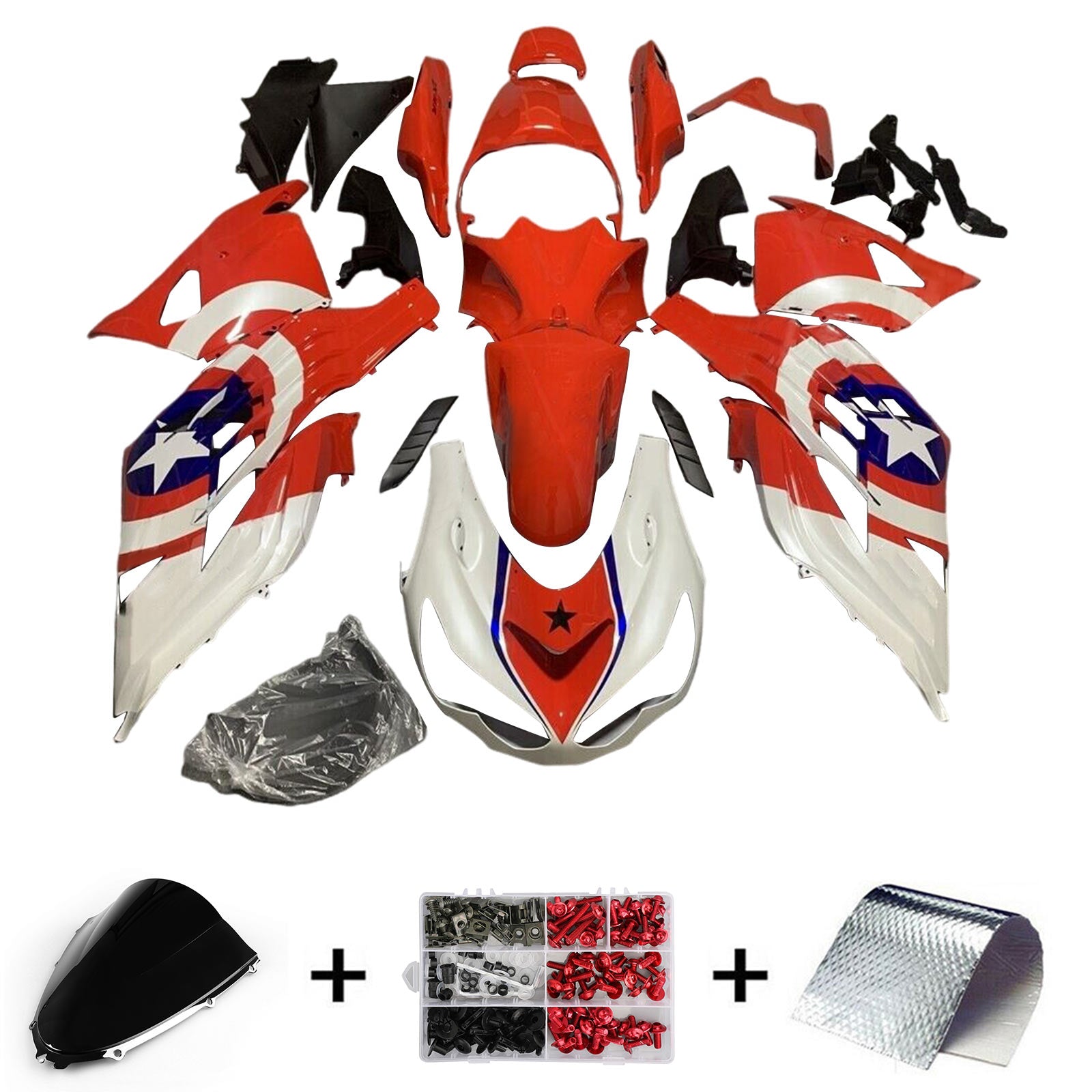 Kit Carenado Kawasaki ZX14R ZZR1400 2012-2022 Carrocería