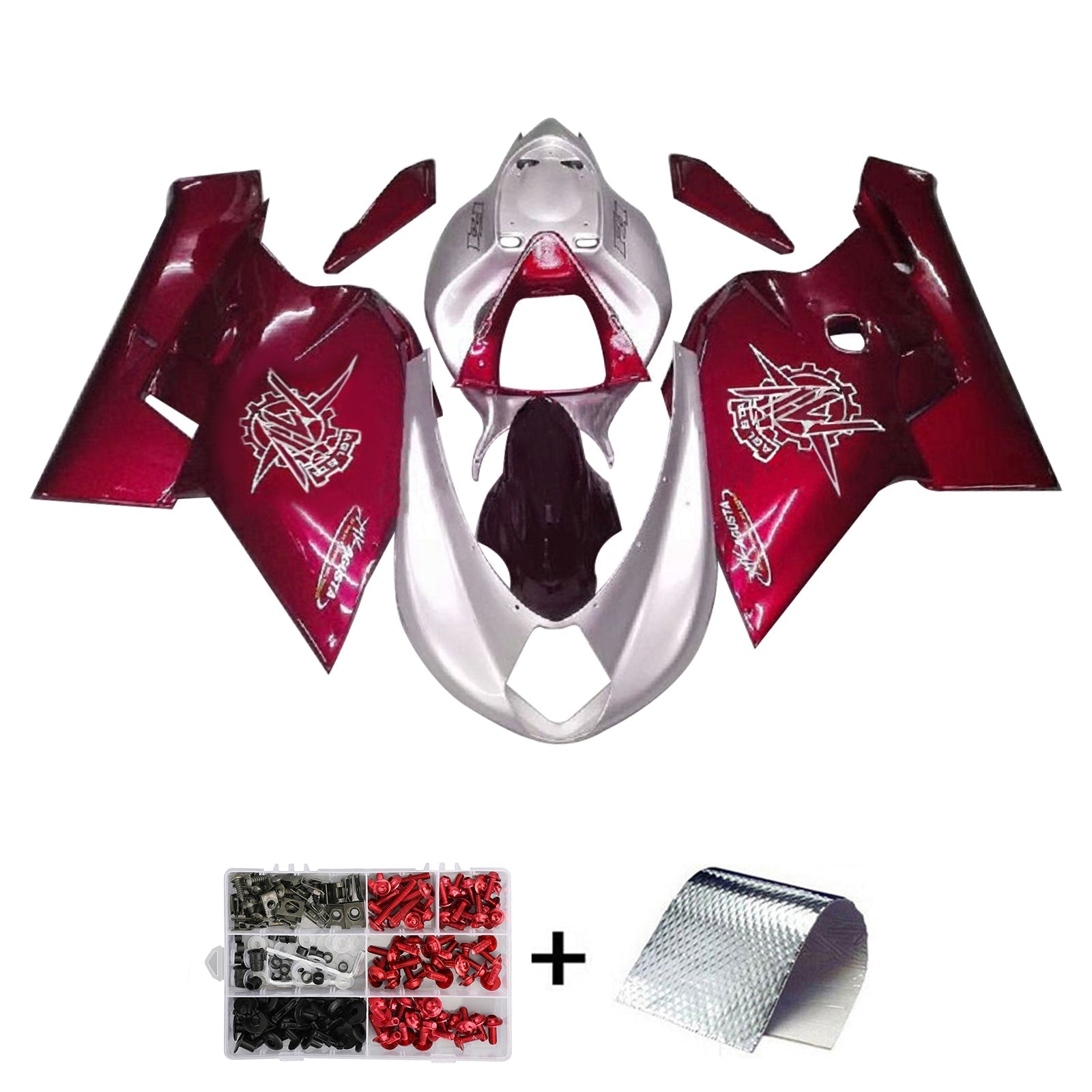 MV Agusta F4 1000 2005-2006 Fairing Kit Bodywork Plastic ABS