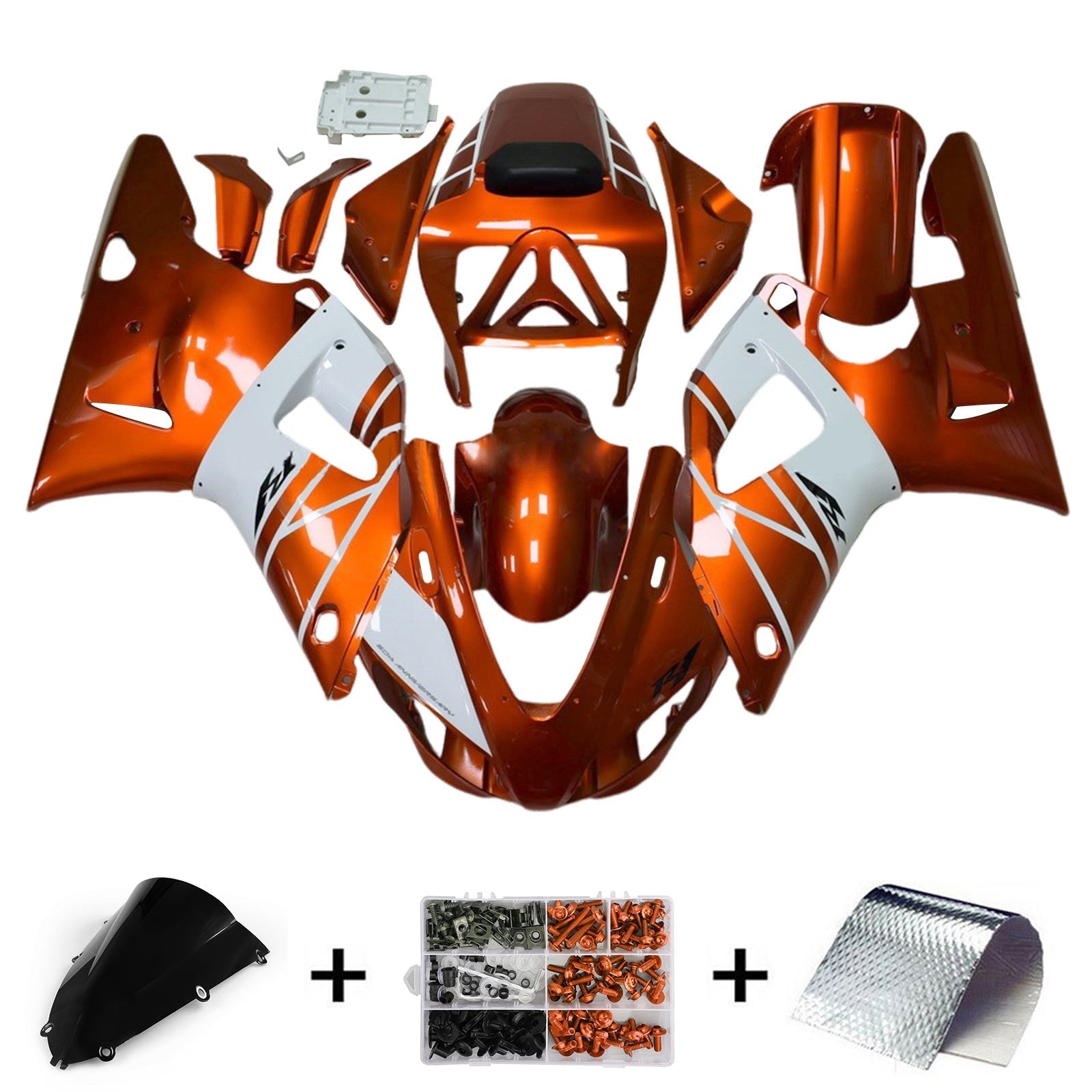 Yamaha YZF-R1 1998-1999 Fairing Kit Bodywork Plastic ABS