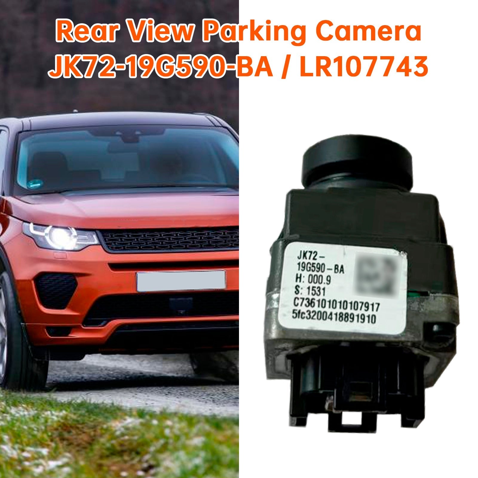 Rear Reverse Parking Assist Camera JK72-19G590-BA For Discovery 2018 Sport